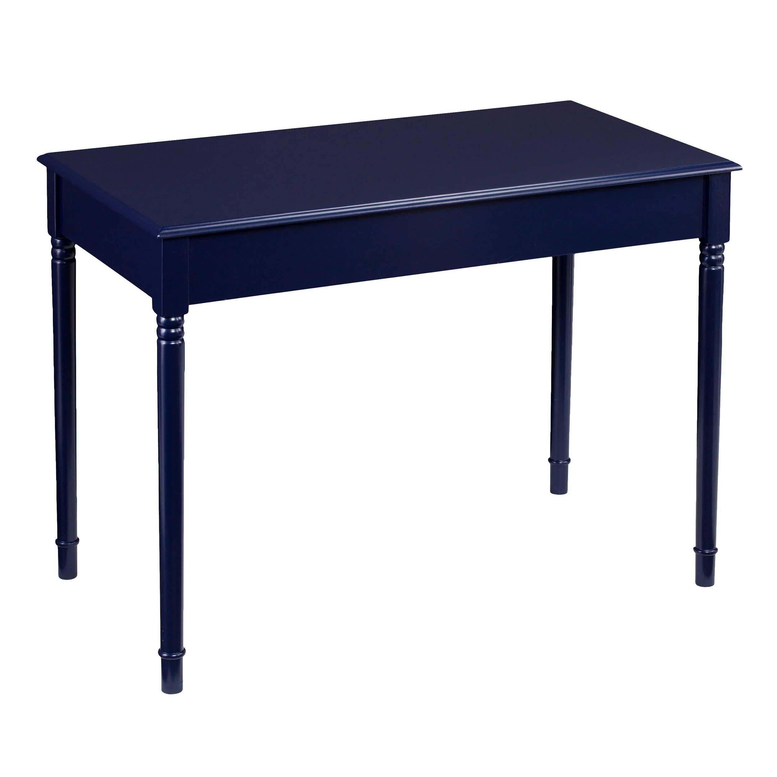 Janice Farmhouse 2-Drawer Writing Desk - Navy - Image 5