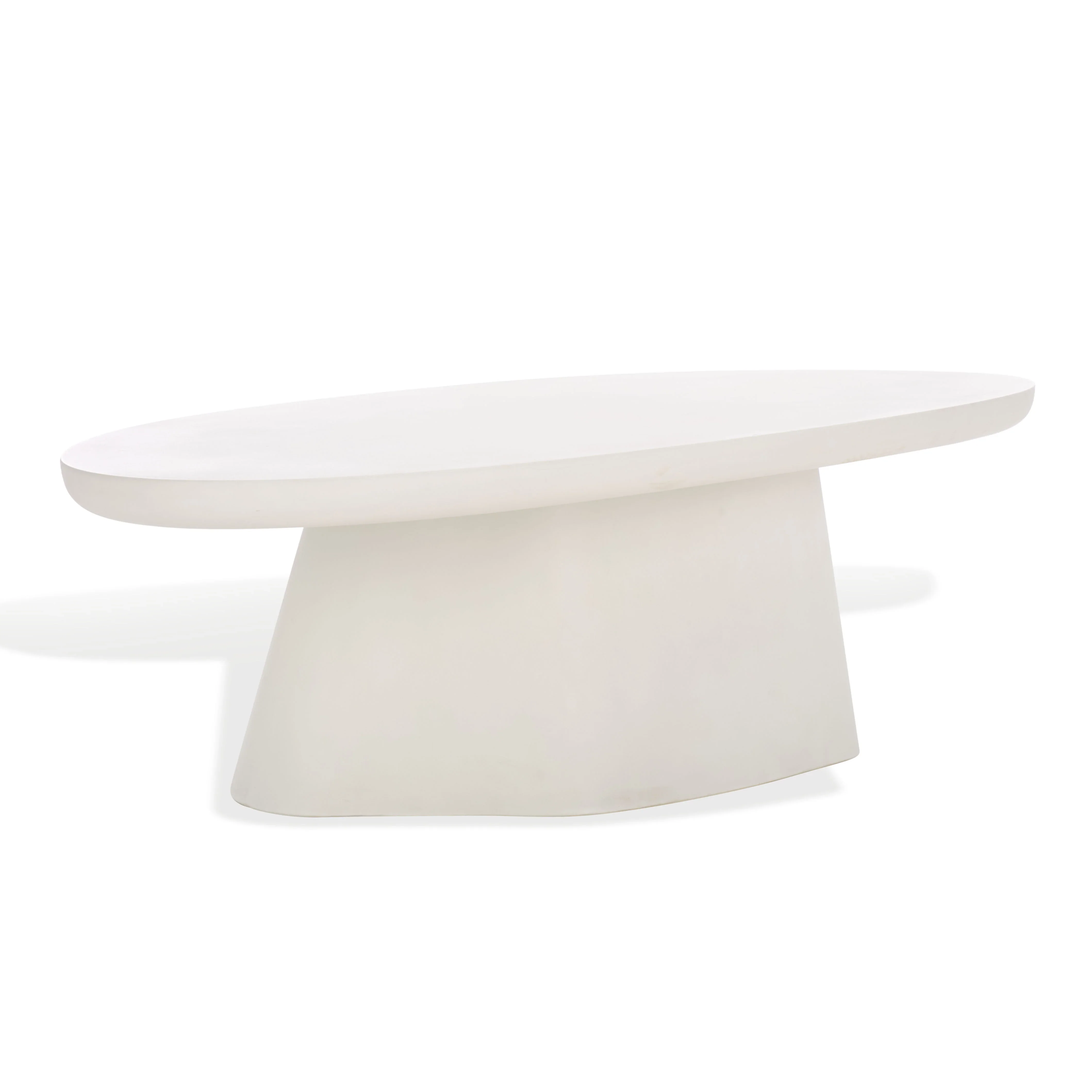 Jasbriella Concrete Coffee Table - Image 9