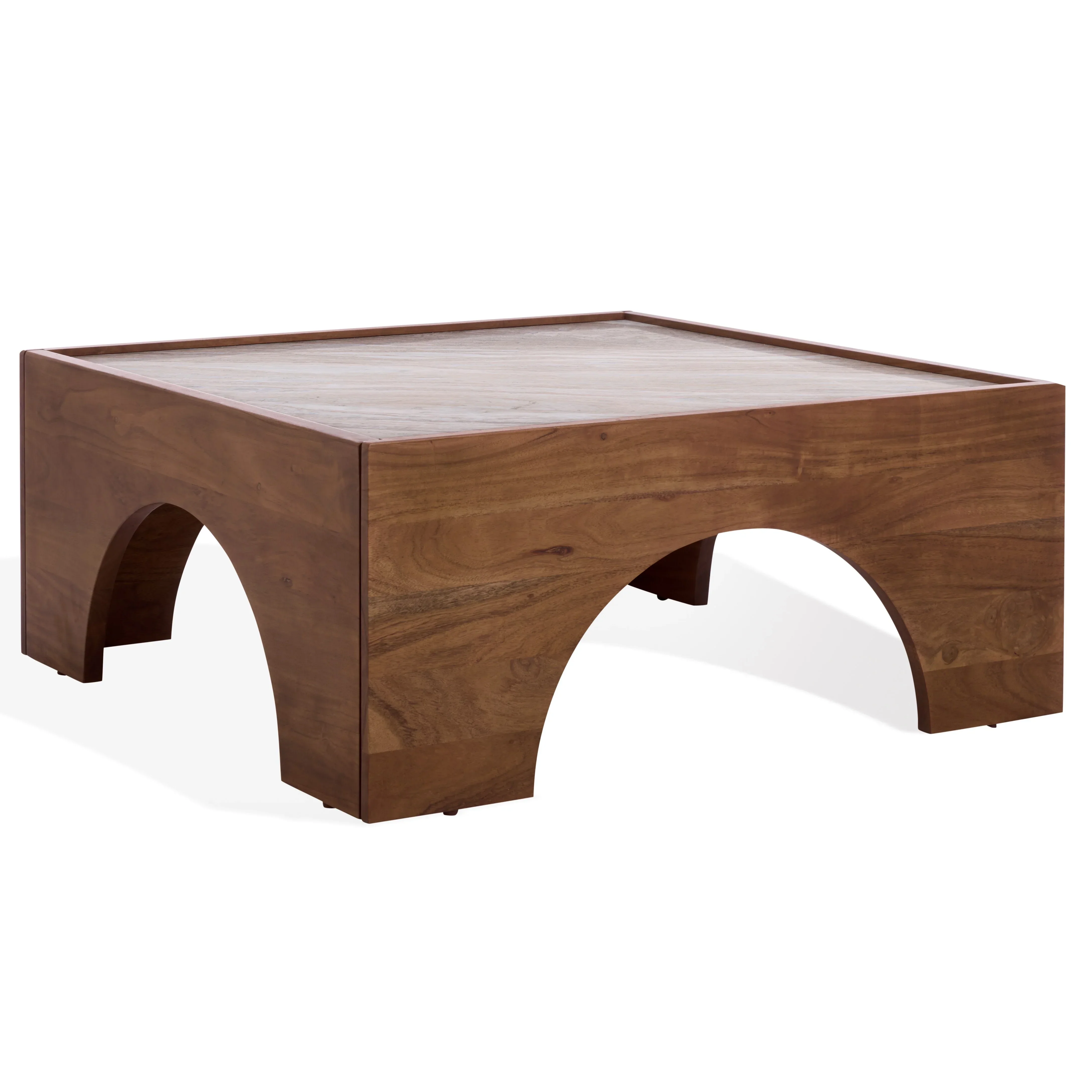 Jaslina Marble Top Square Coffee Table - Image 3