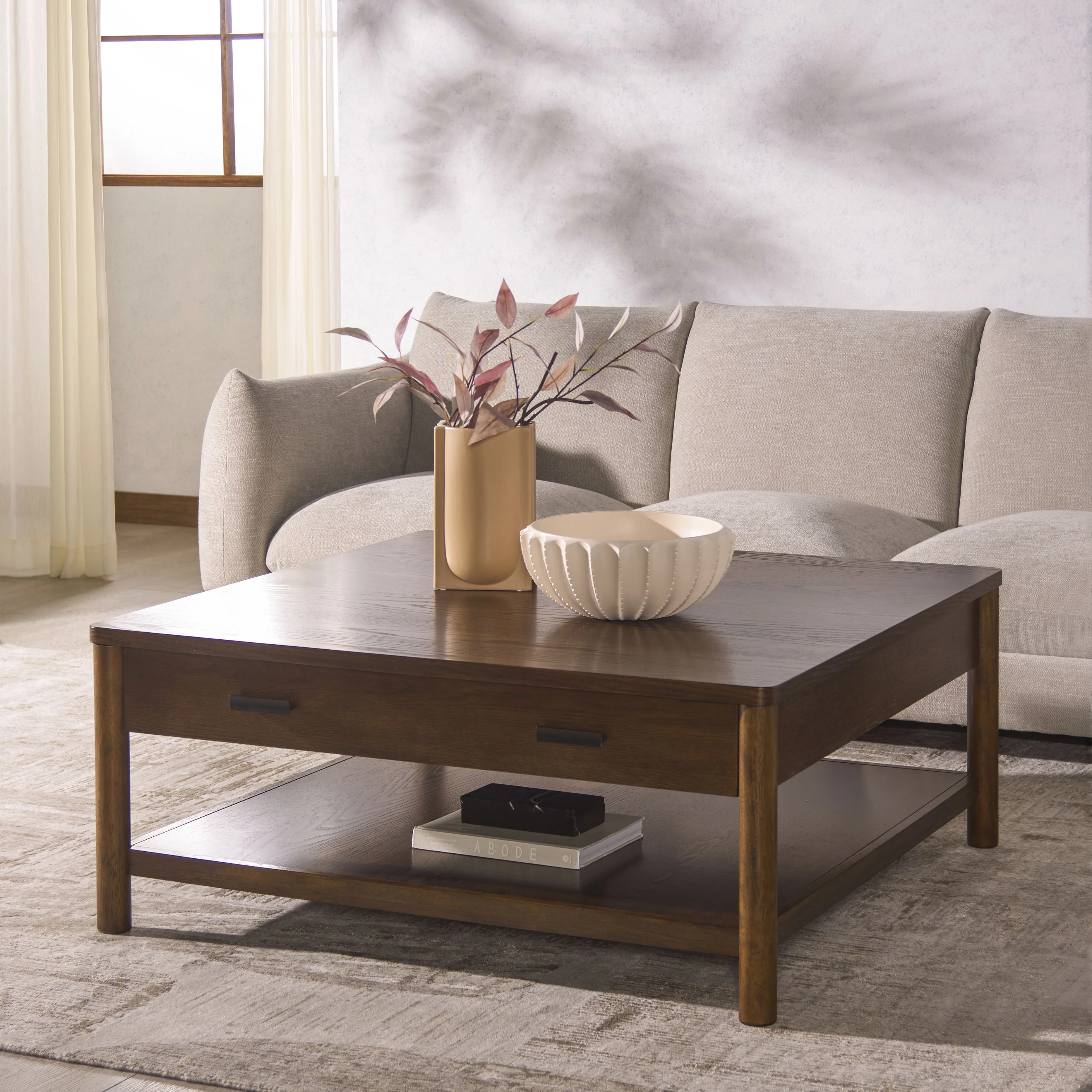 Jaylessa Wood 1 Drawer Coffee Table - Image 21
