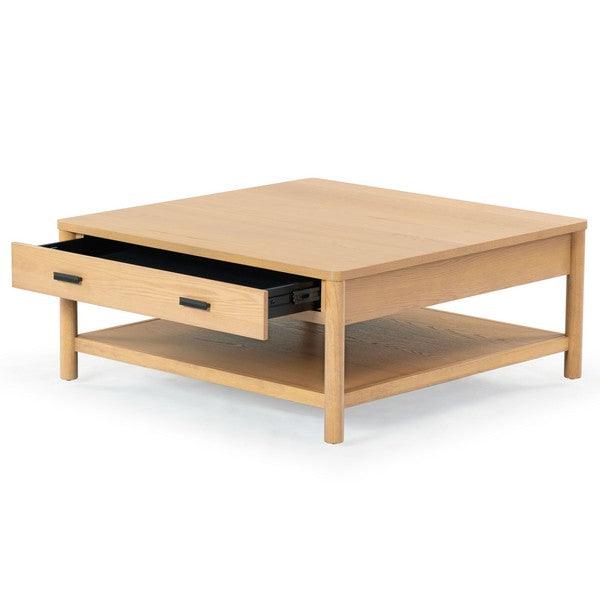 Jaylessa Wood 1 Drawer Coffee Table - Image 3