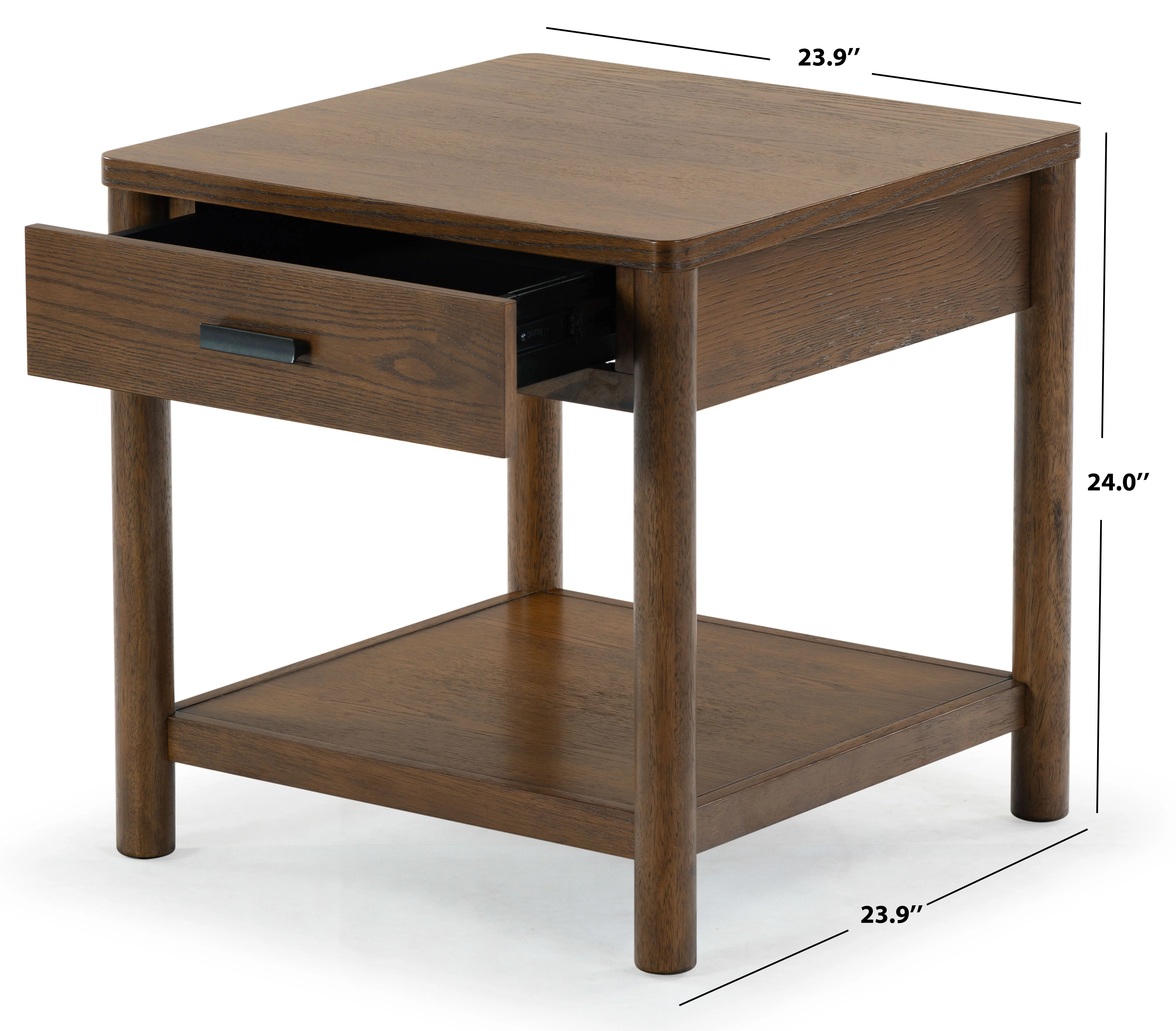 Jaylessa Wood 1 Drawer End Table - Image 24