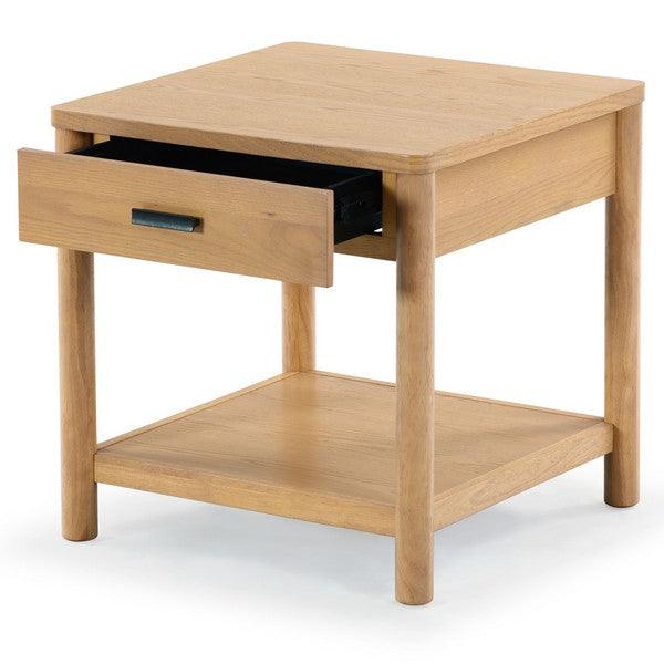 Jaylessa Wood 1 Drawer End Table - Image 3