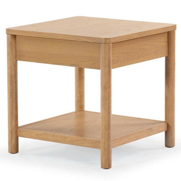 Jaylessa Wood 1 Drawer End Table - Image 4