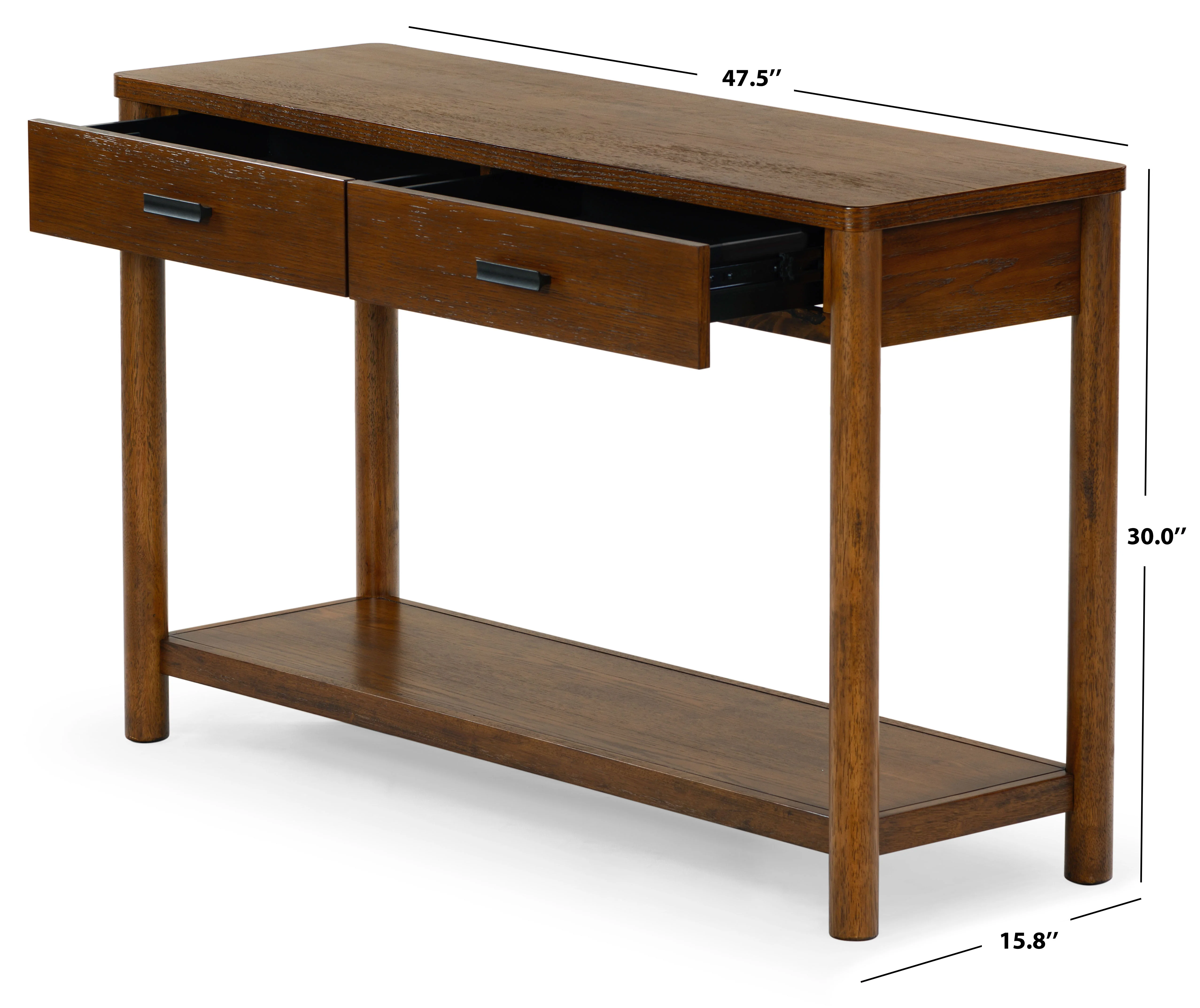 Jaylessa Wood 2 Drawer Console Table - Image 21