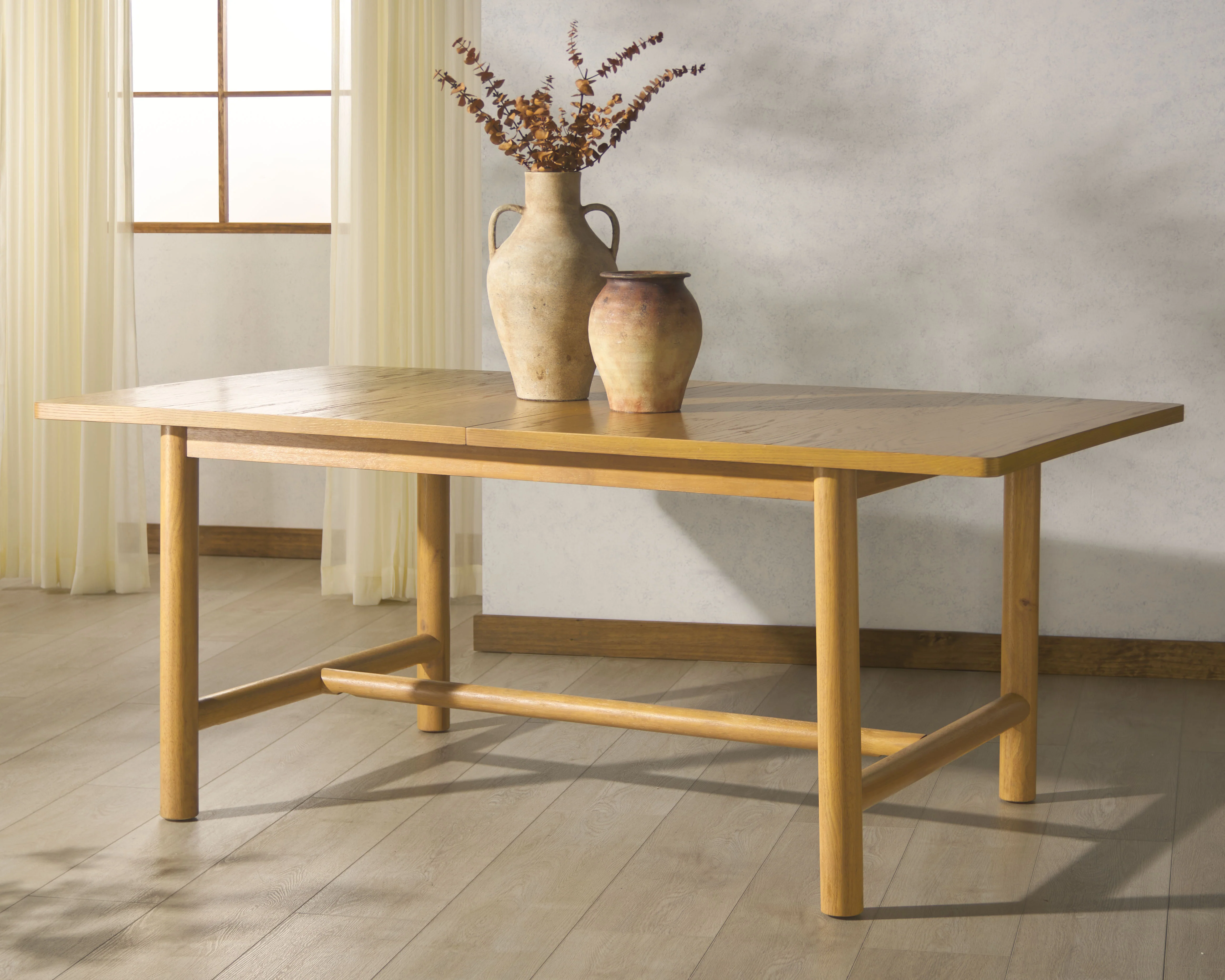 Jaylessa Wood Extendable Dining Table - Image 4