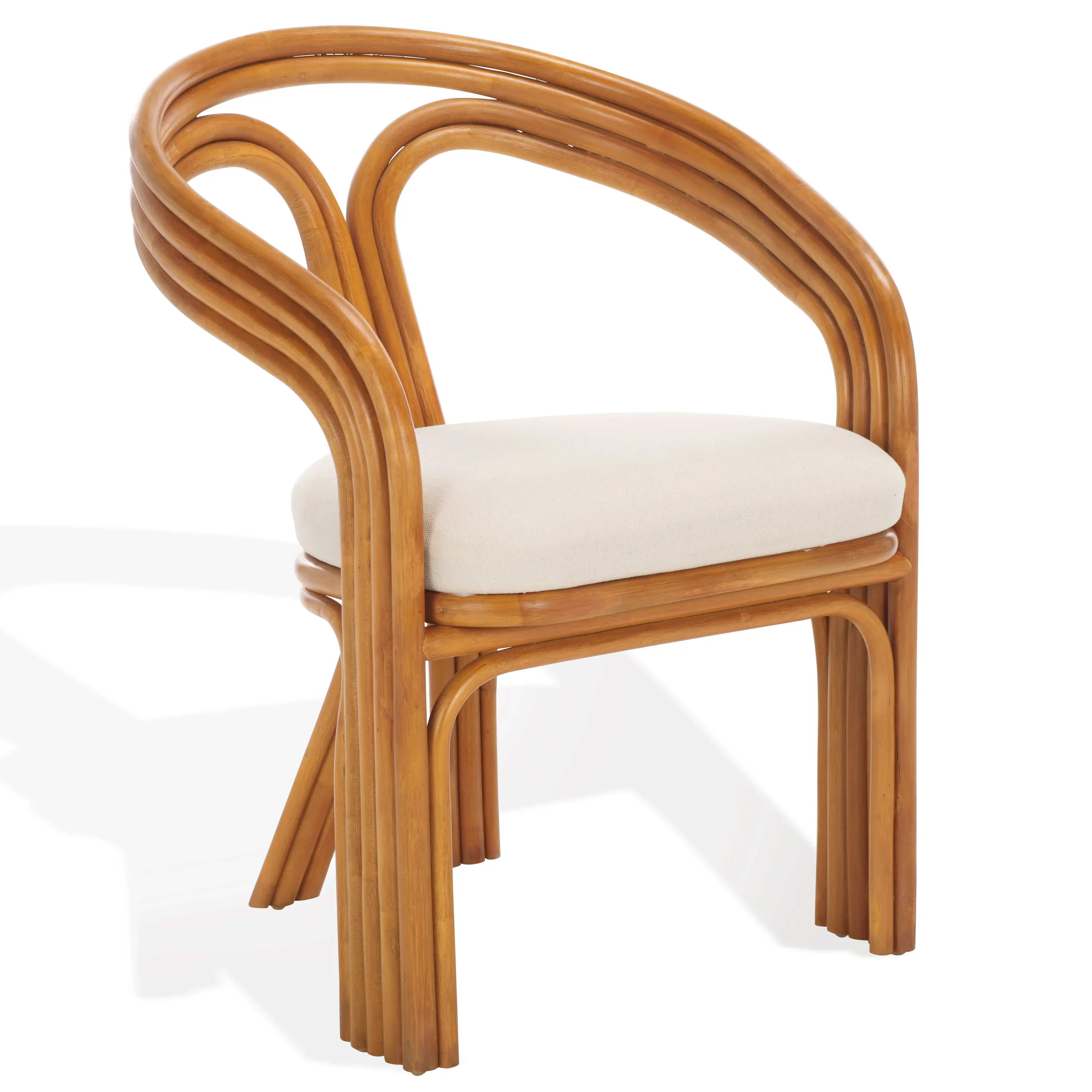 Jennabrook Rattan Pole Accent Chair - Image 4