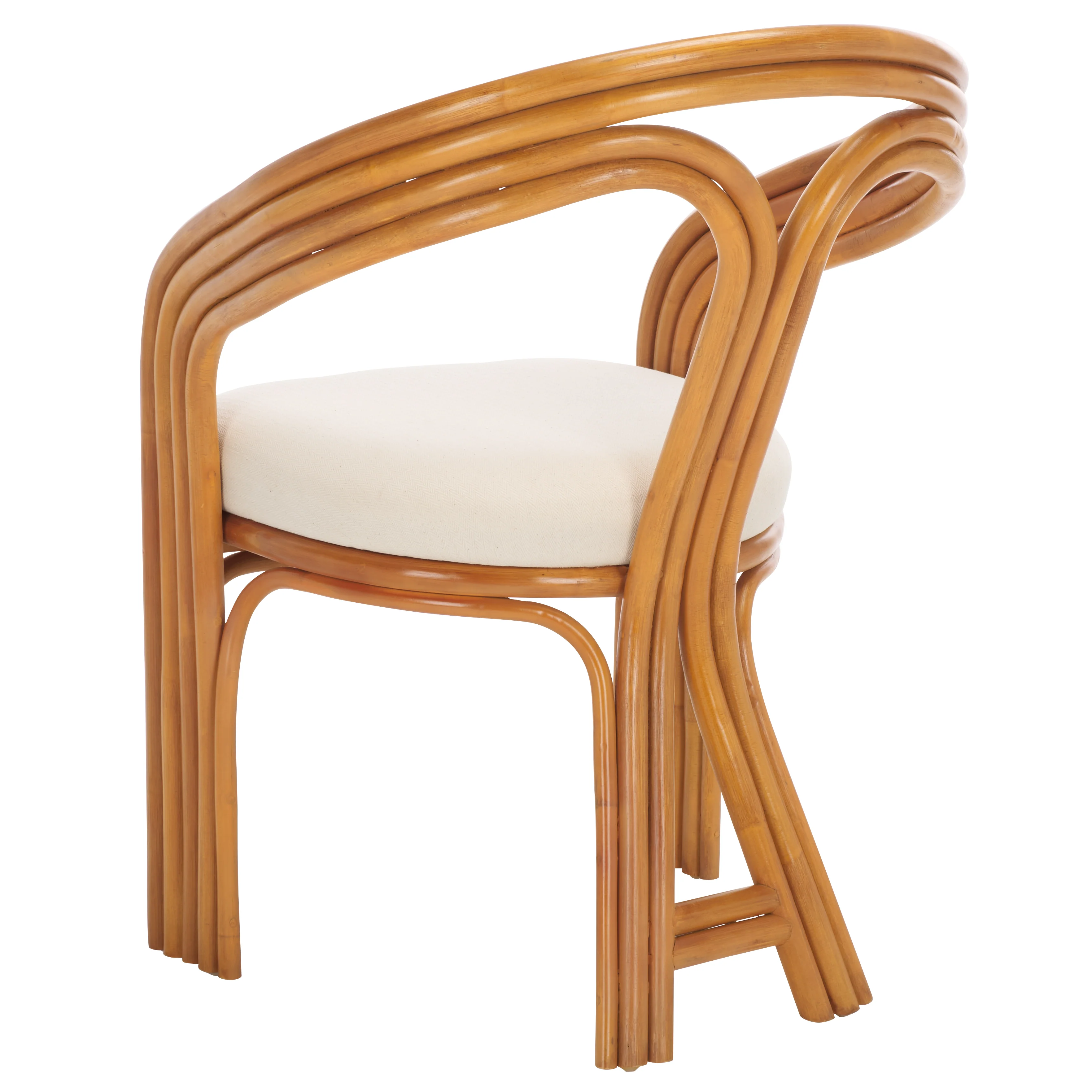Jennabrook Rattan Pole Accent Chair - Image 8