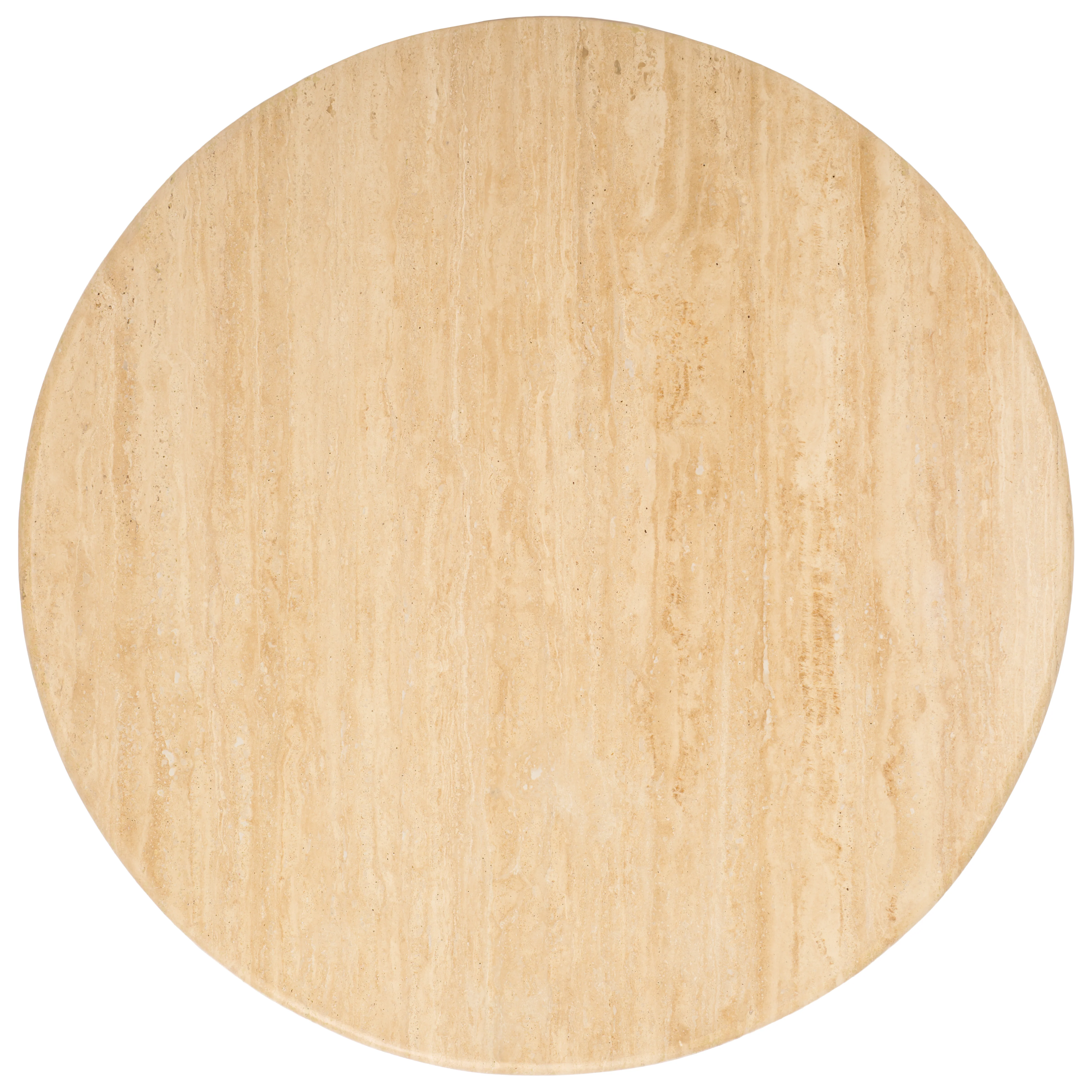 Jennamira Travertine Top Coffee Table - Image 9