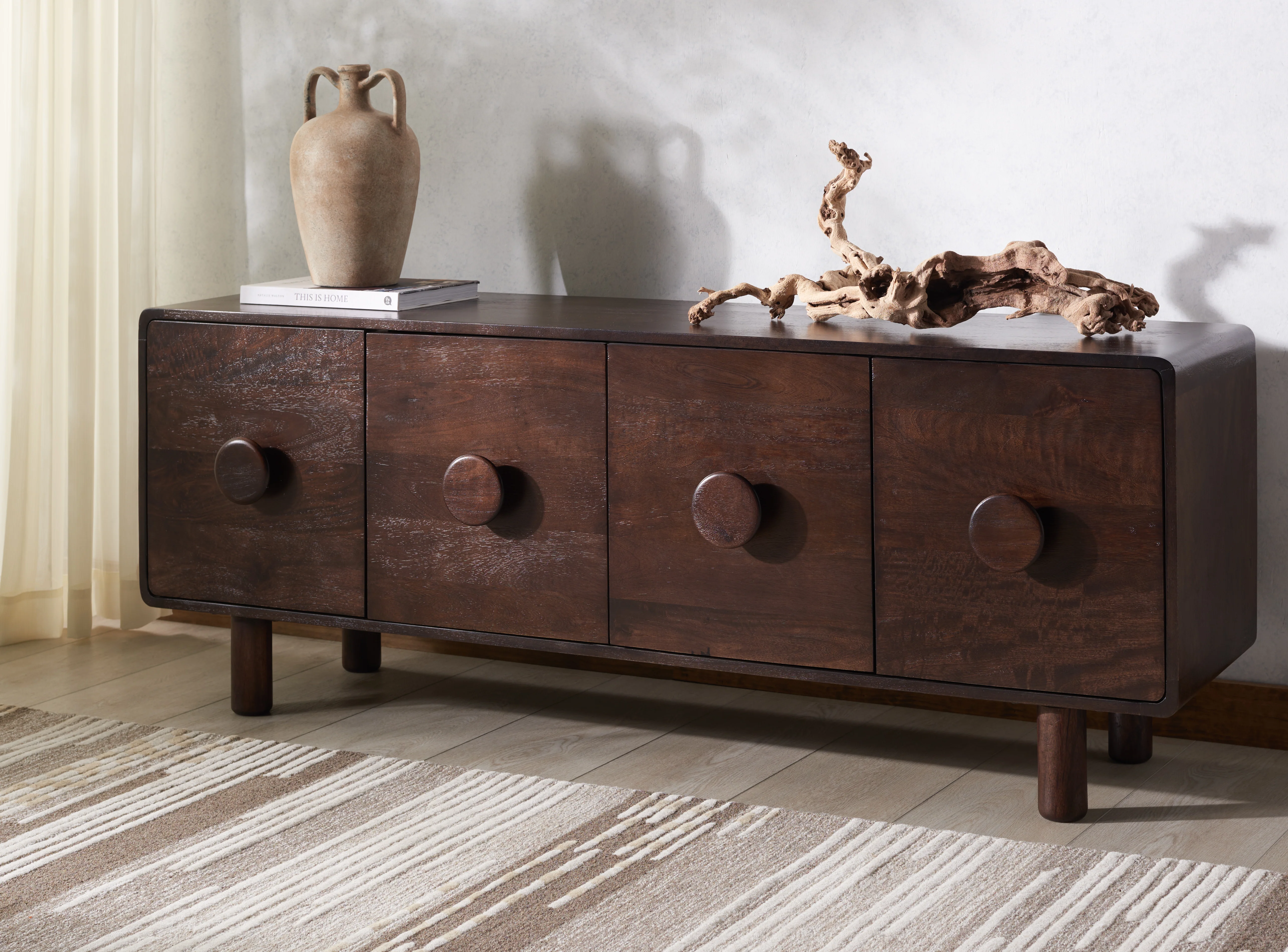 Jennamira Wood Sideboard - Image 2
