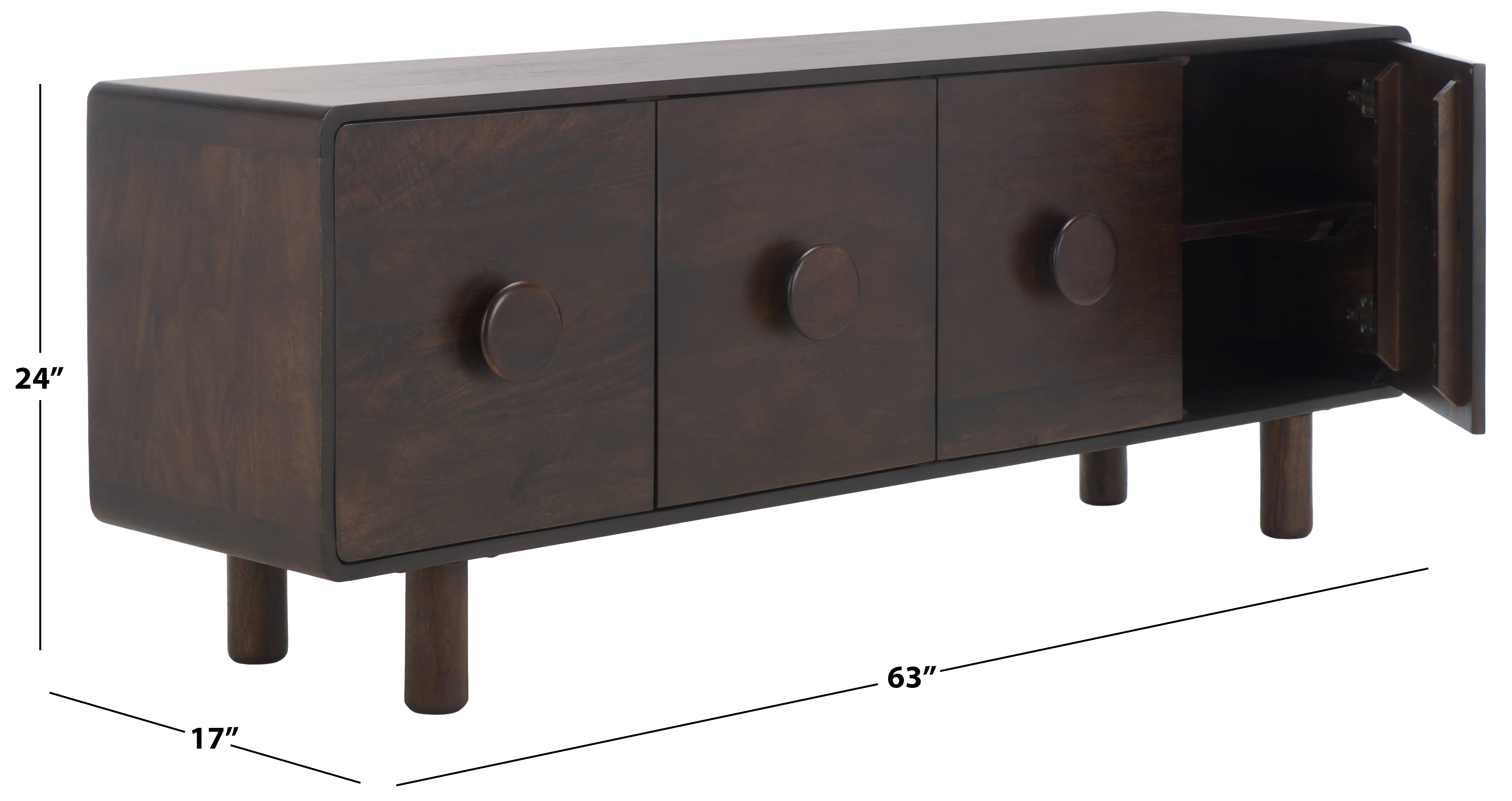 Jennamira Wood Sideboard - Image 5