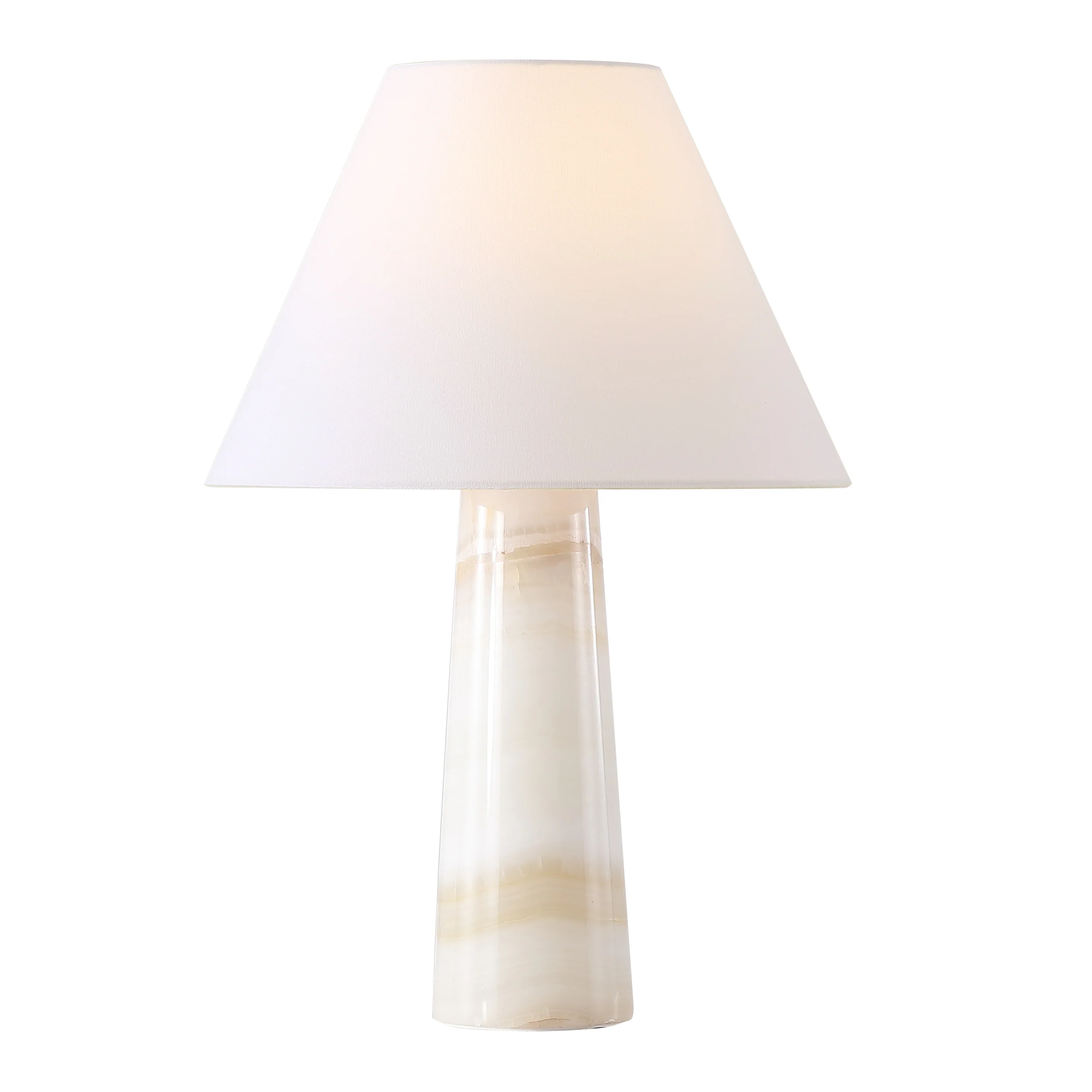 Jennarose Jade Stone Table Lamp