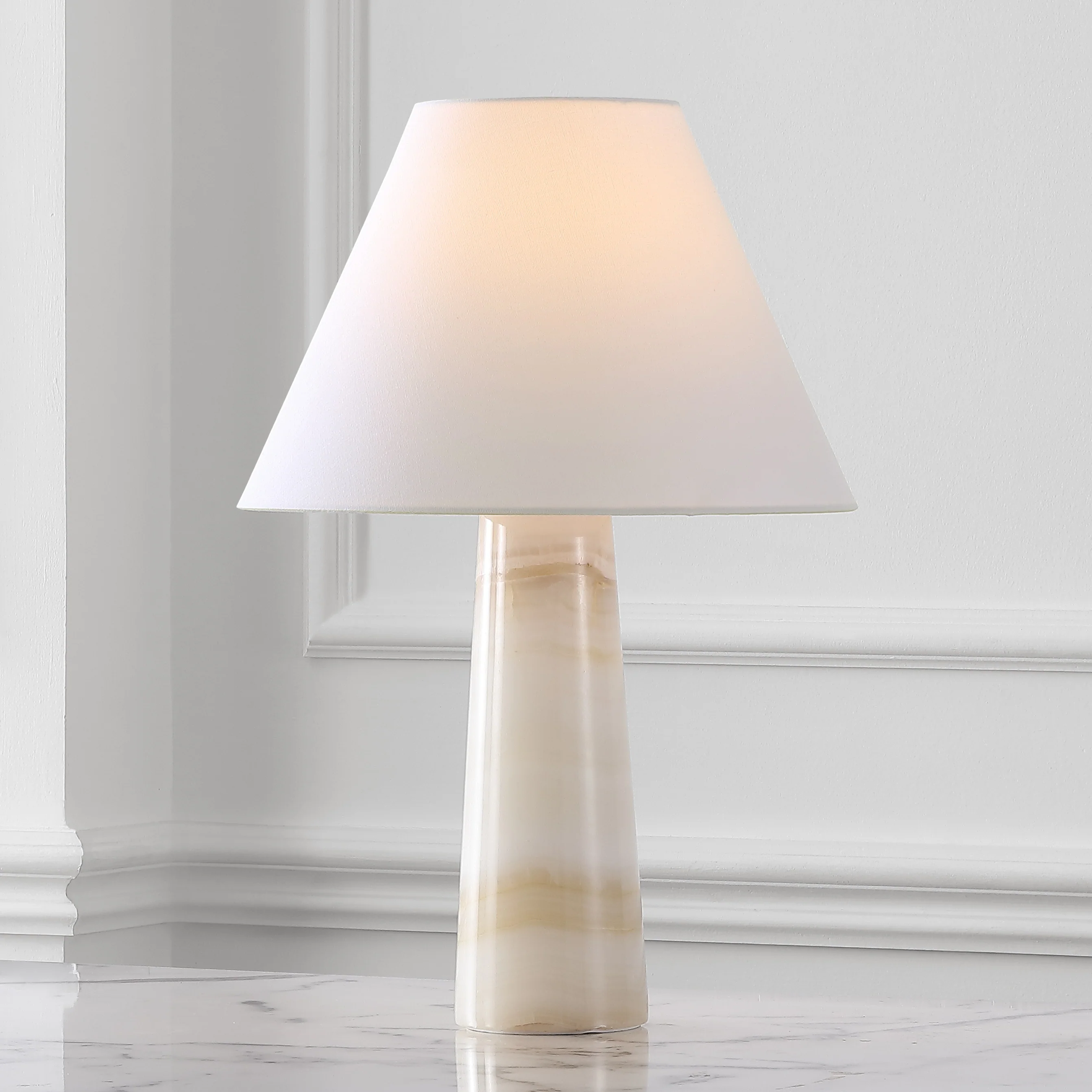 Jennarose Jade Stone Table Lamp - Image 2