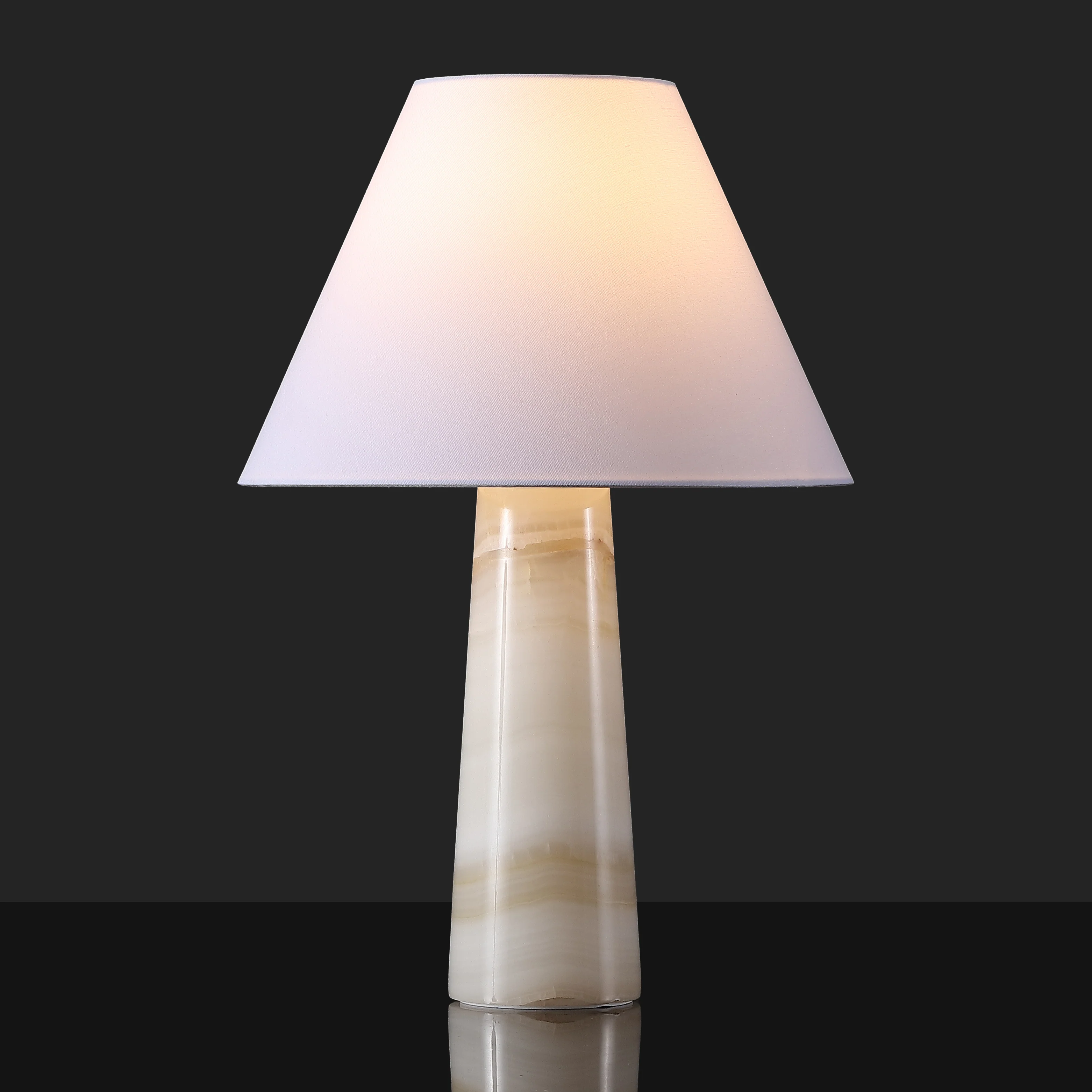 Jennarose Jade Stone Table Lamp - Image 7