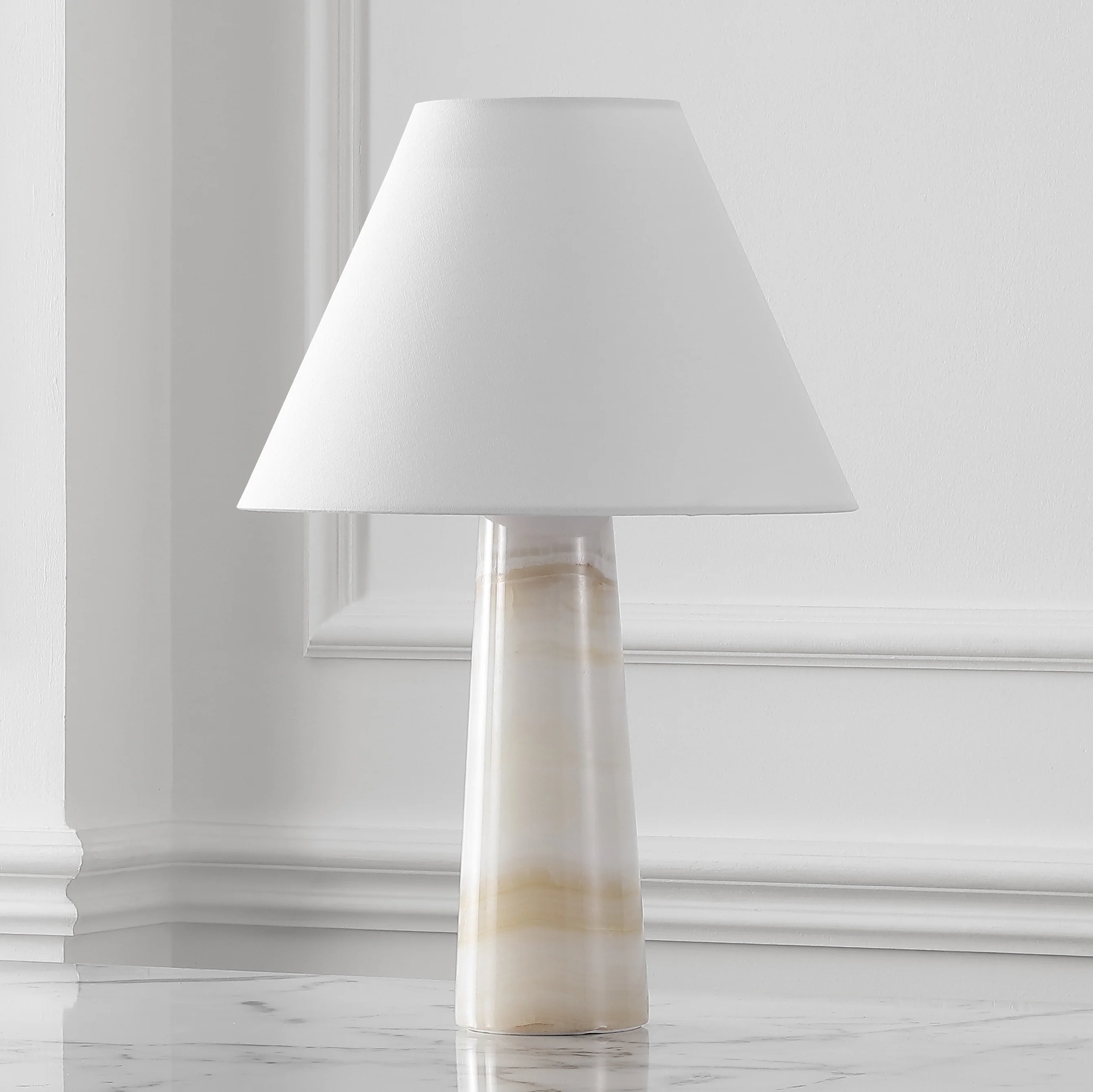 Jennarose Jade Stone Table Lamp - Image 9