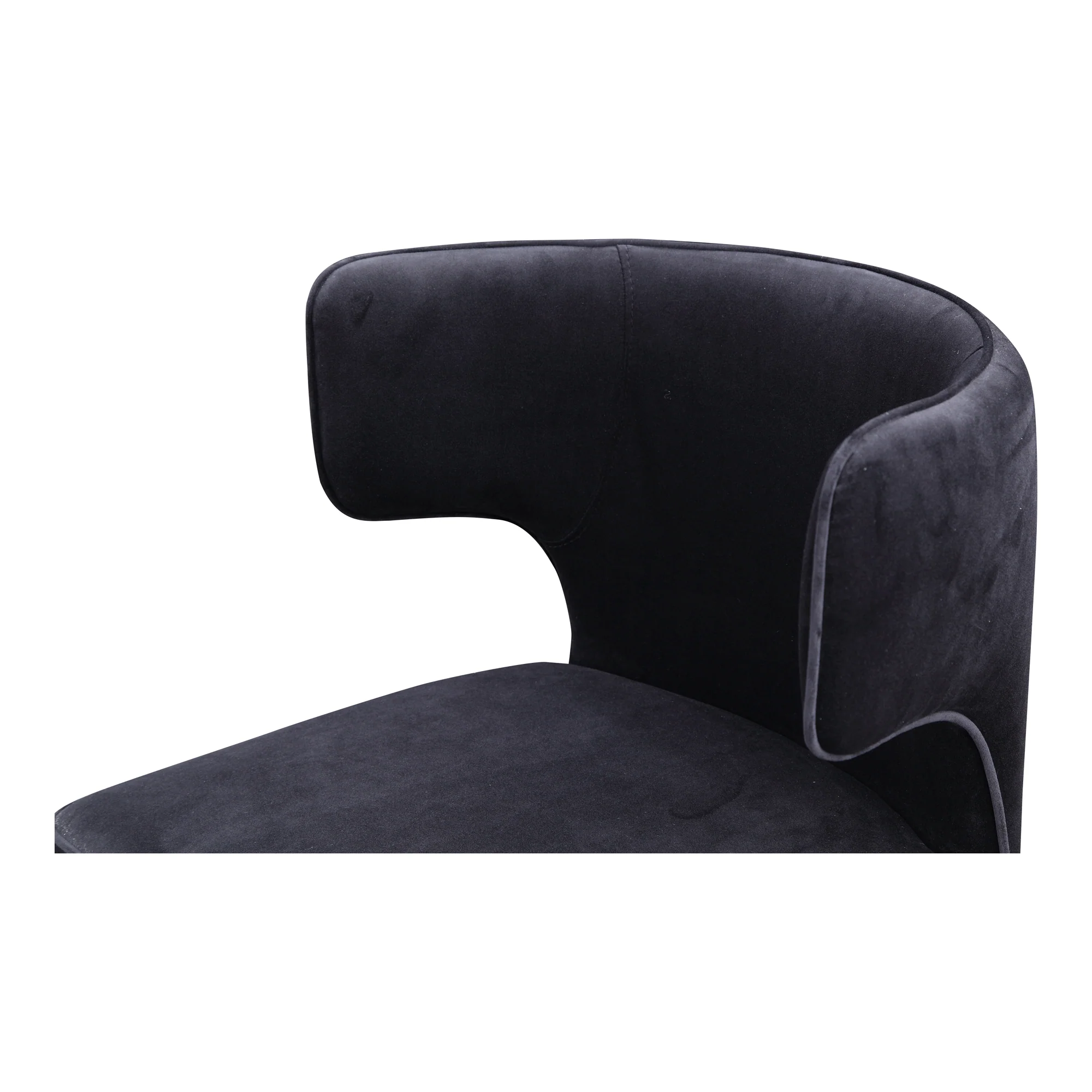 Jennaya Dining Chair Black - Set of 2 - Image 5