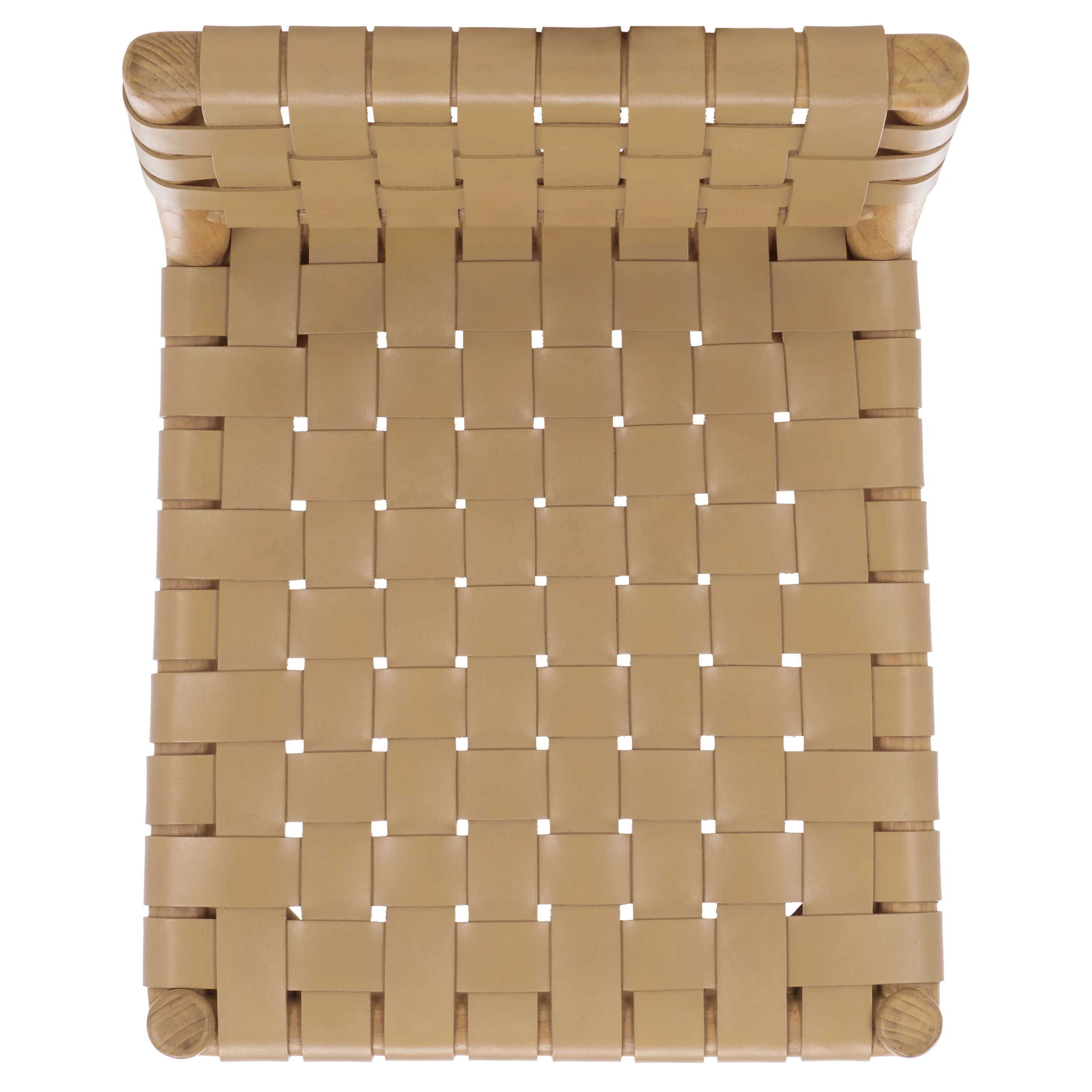 Jeremiah Woven Leather Counter Stool - Image 33