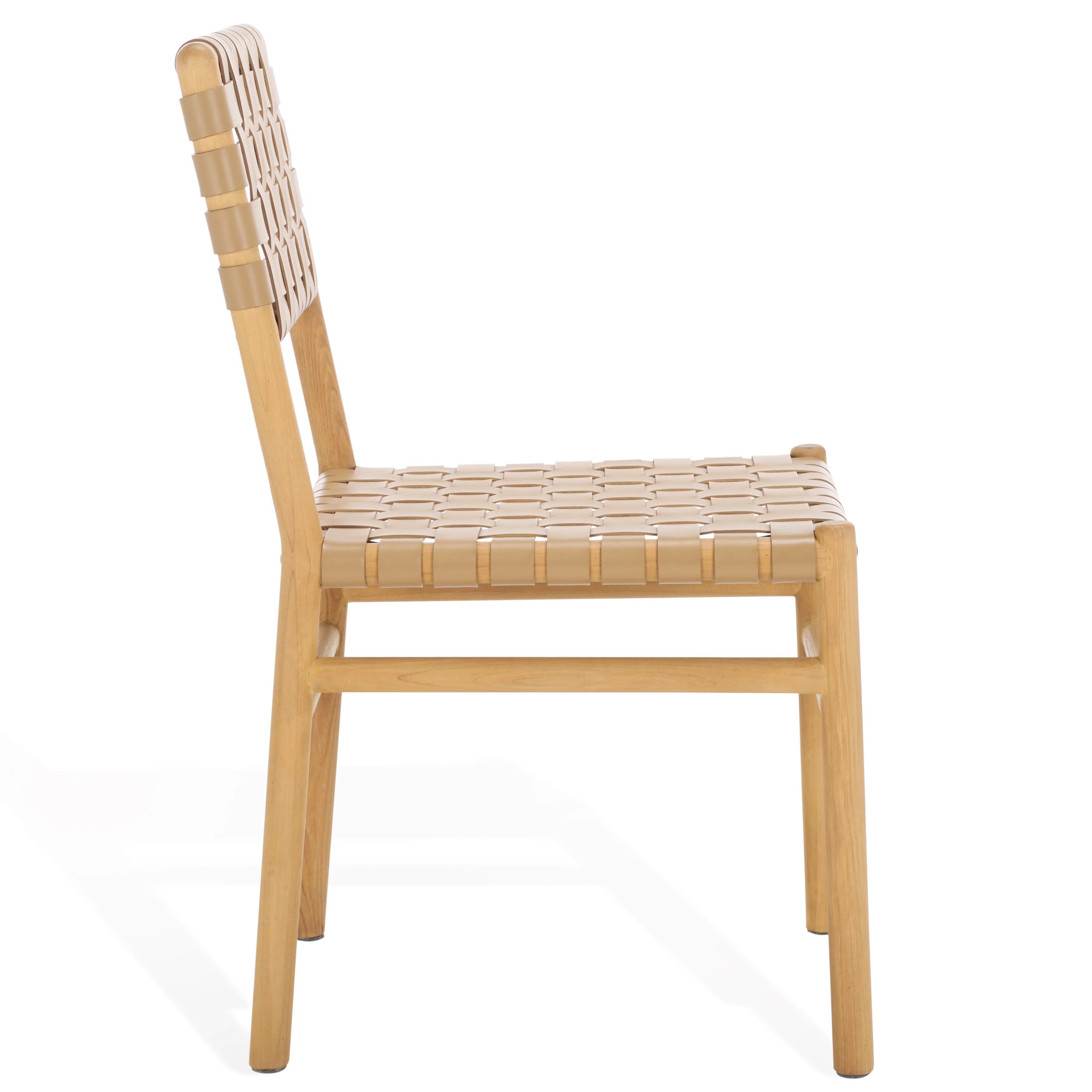 Jeremiah Woven Leather Dining Chair - Set of 2 - Image 22