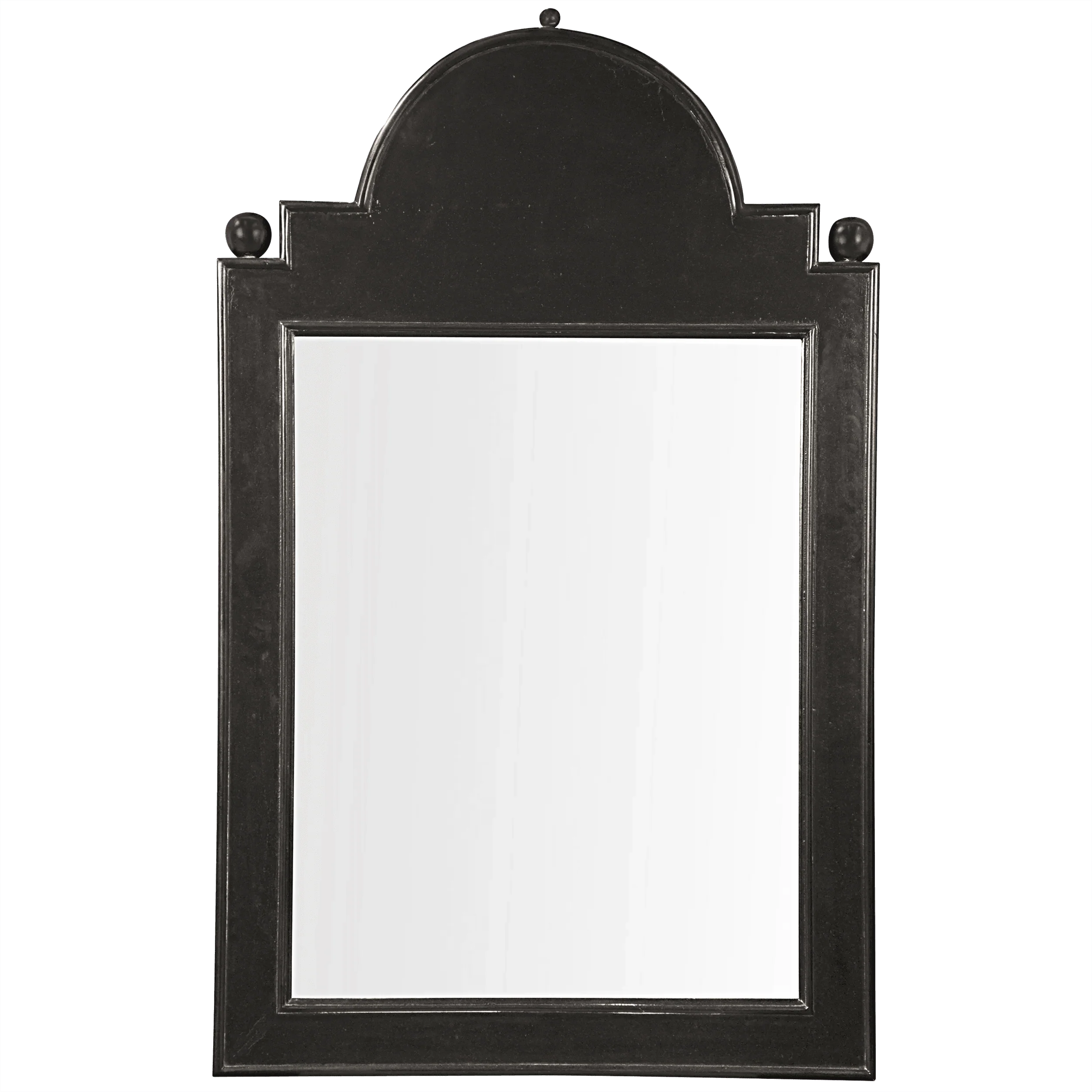 Jess Mirror, Hand Rubbed Black