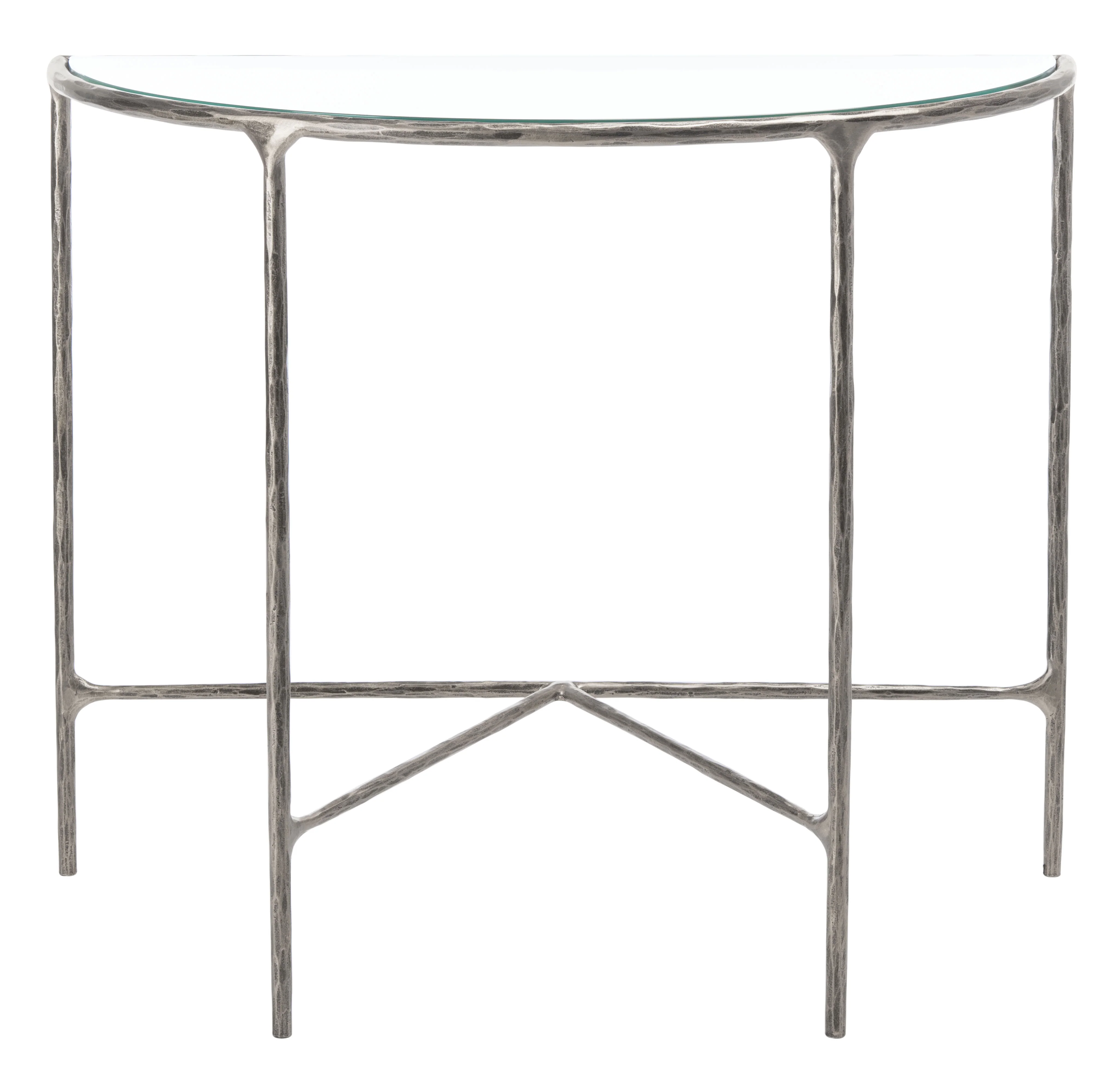 Jessa Forged Metal Console Table - Image 9