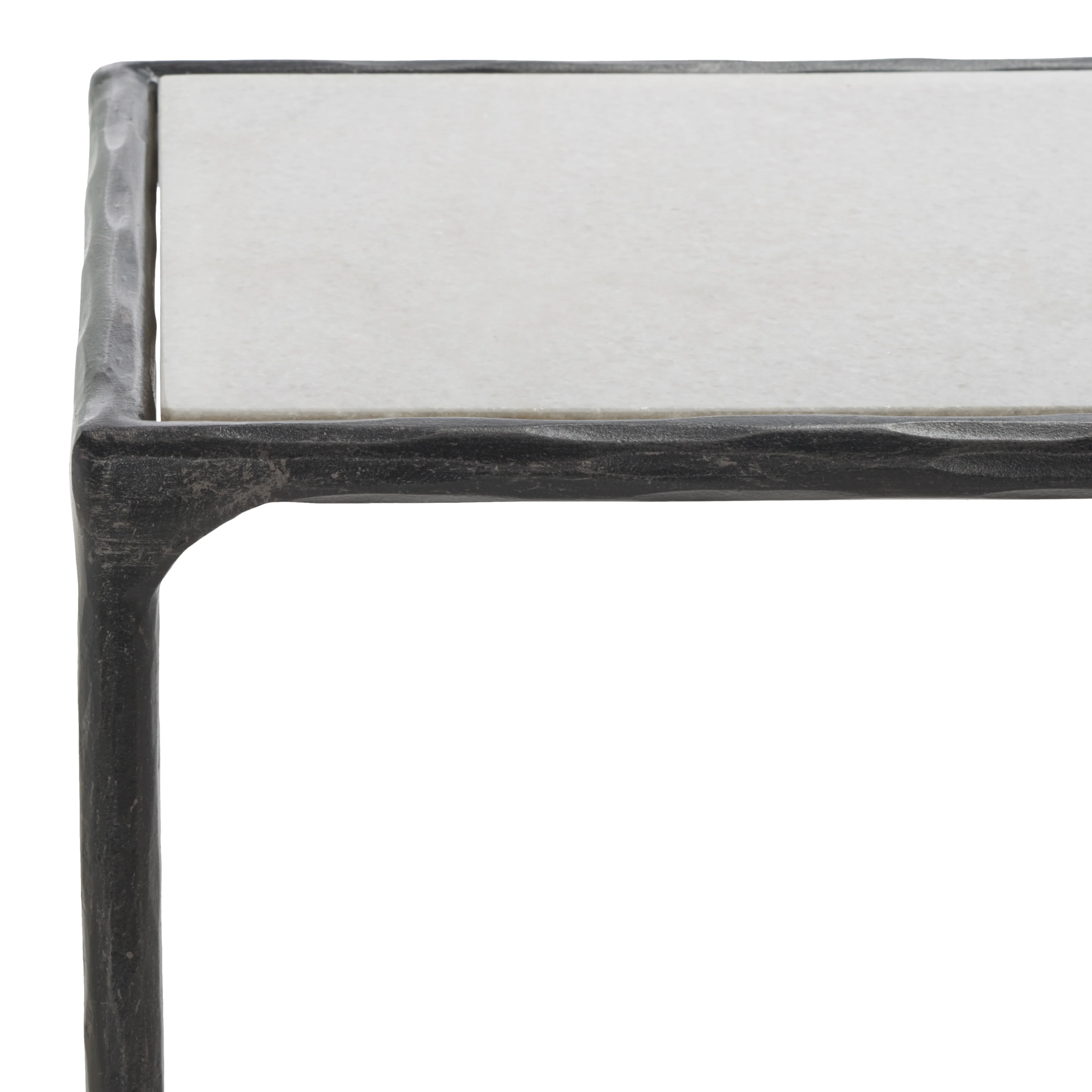 Jessa Forged Metal Rectangle Console Table - Image 23