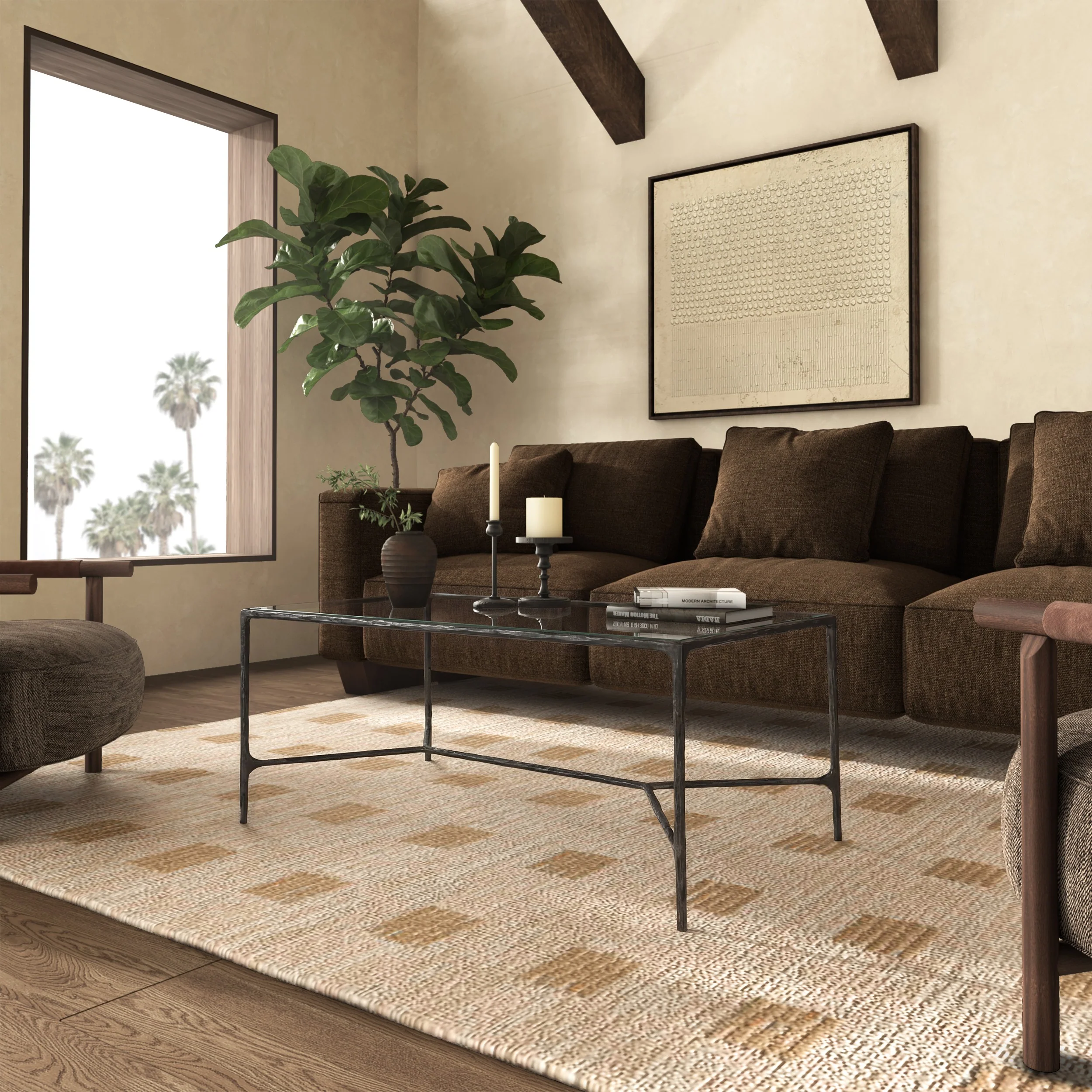 Jessa Metal Coffee Table - Image 33