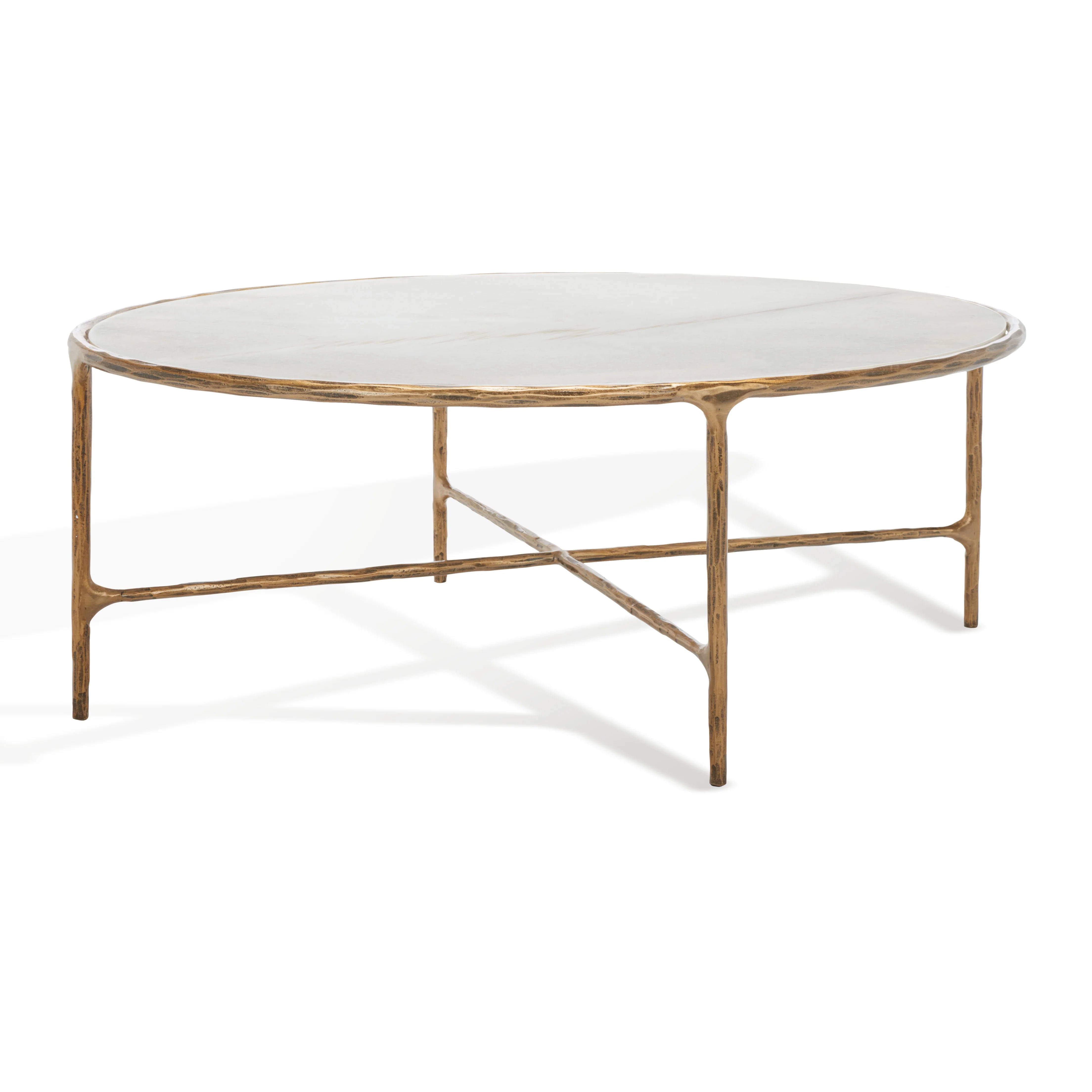 Jessa Oval Metal Coffee Table - Image 21