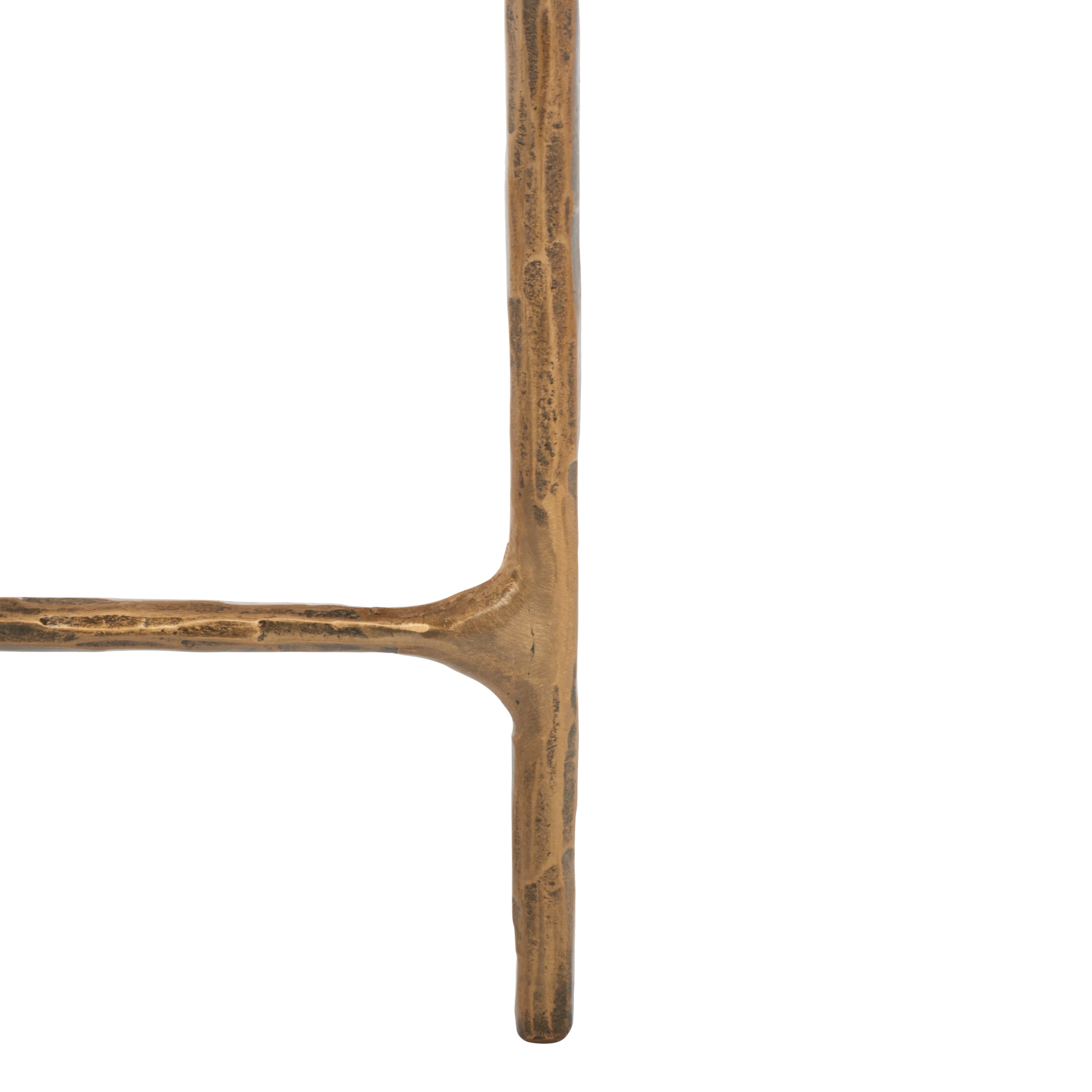 Jessa Oval Metal Coffee Table - Image 25