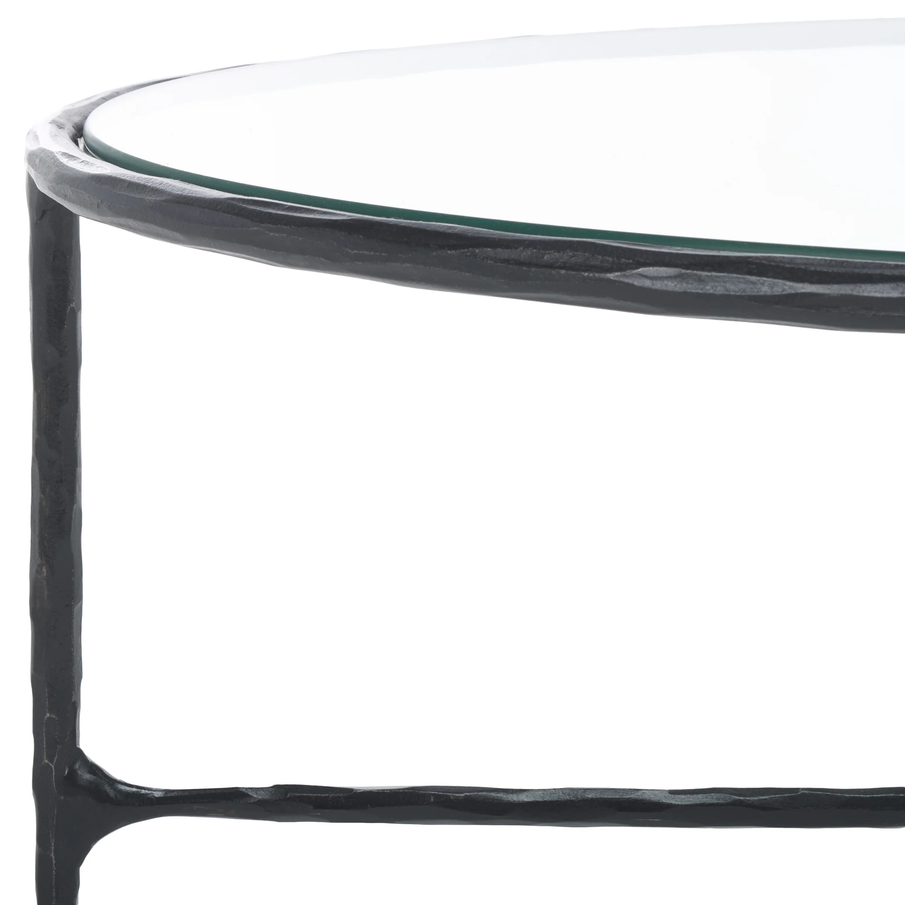 Jessa Oval Metal Coffee Table - Image 41