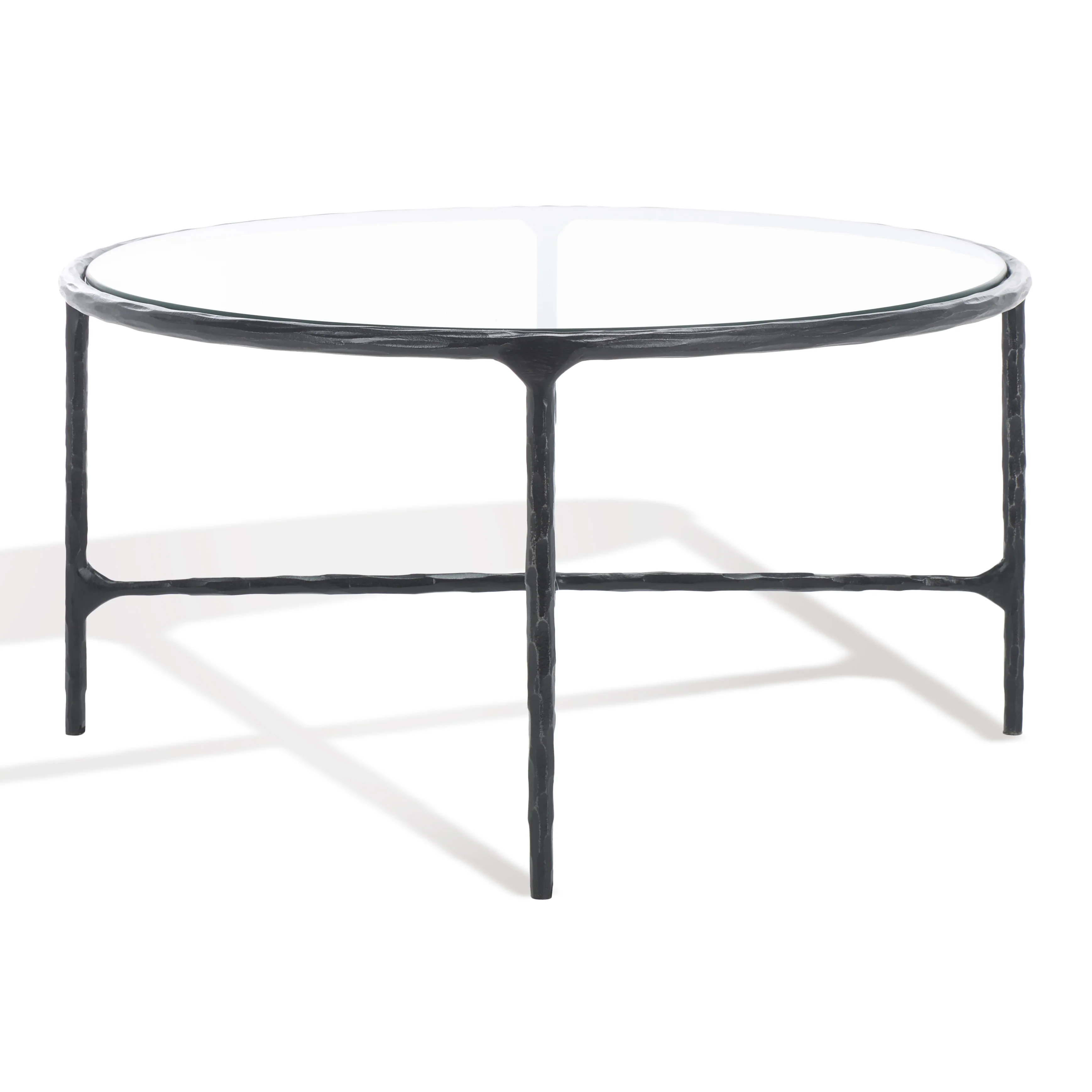 Jessa Oval Metal Coffee Table - Image 44