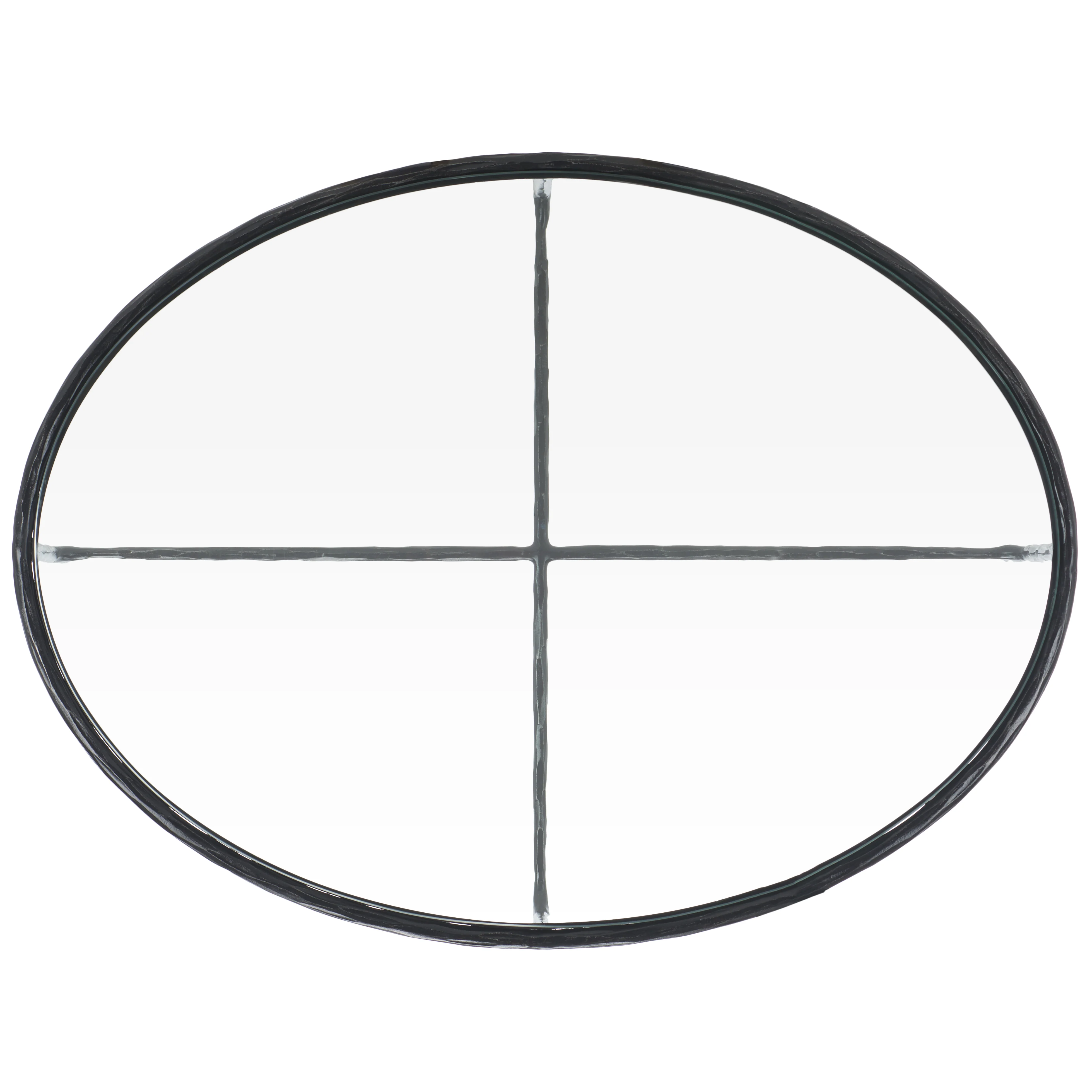 Jessa Oval Metal Coffee Table - Image 46