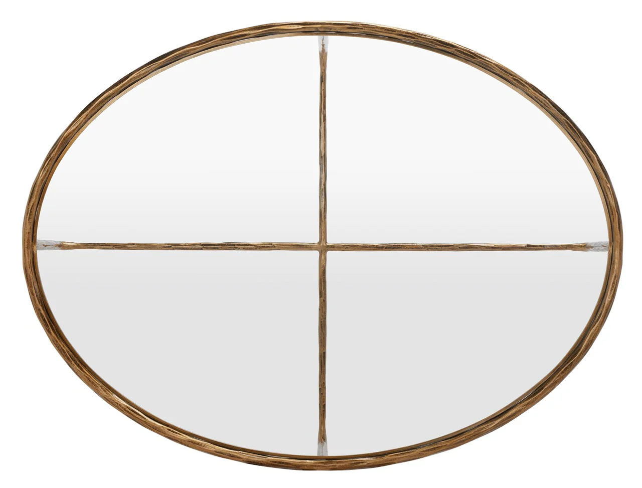 Jessa Oval Metal Coffee Table - Image 8