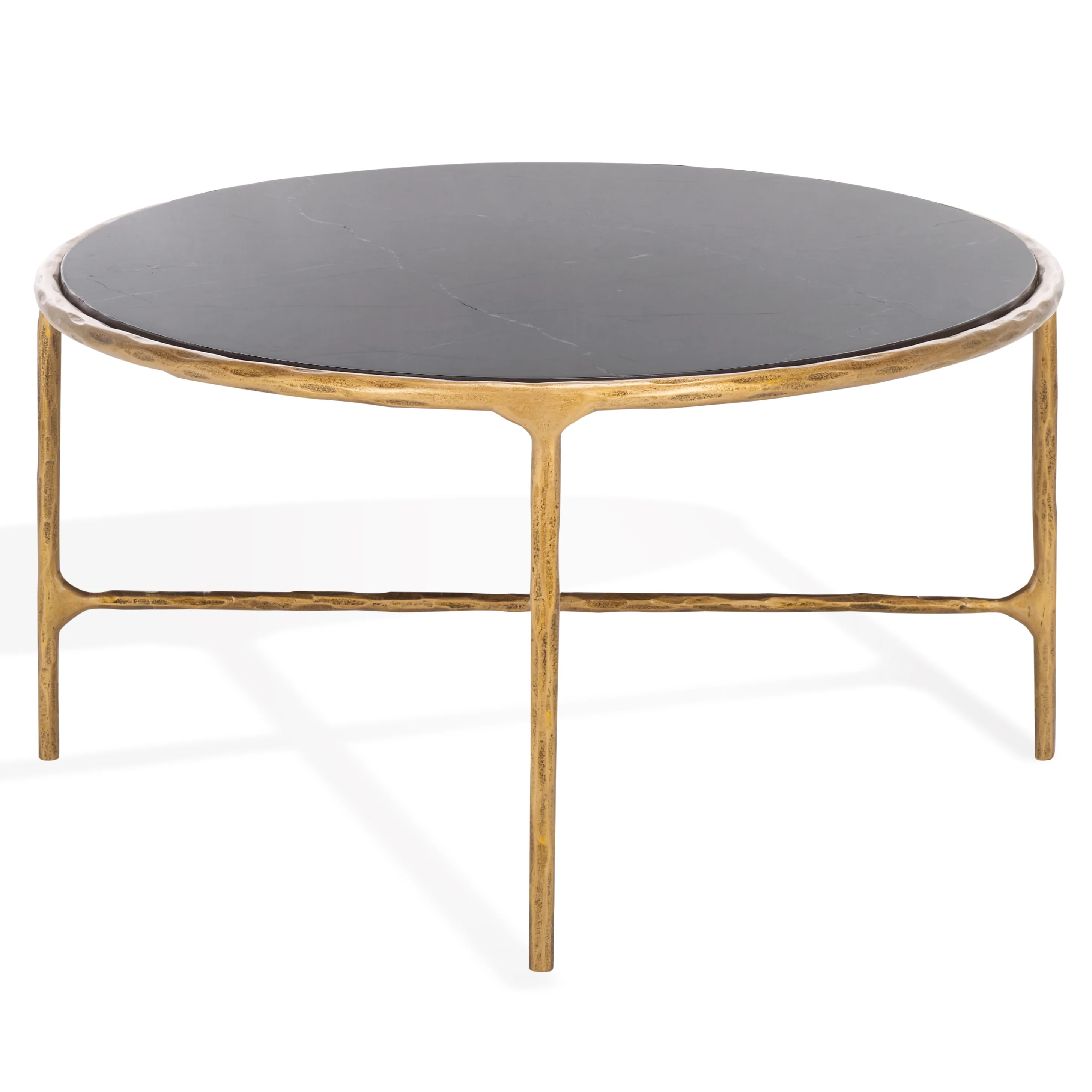 Jessa Oval Metal Coffee Table - Image 10