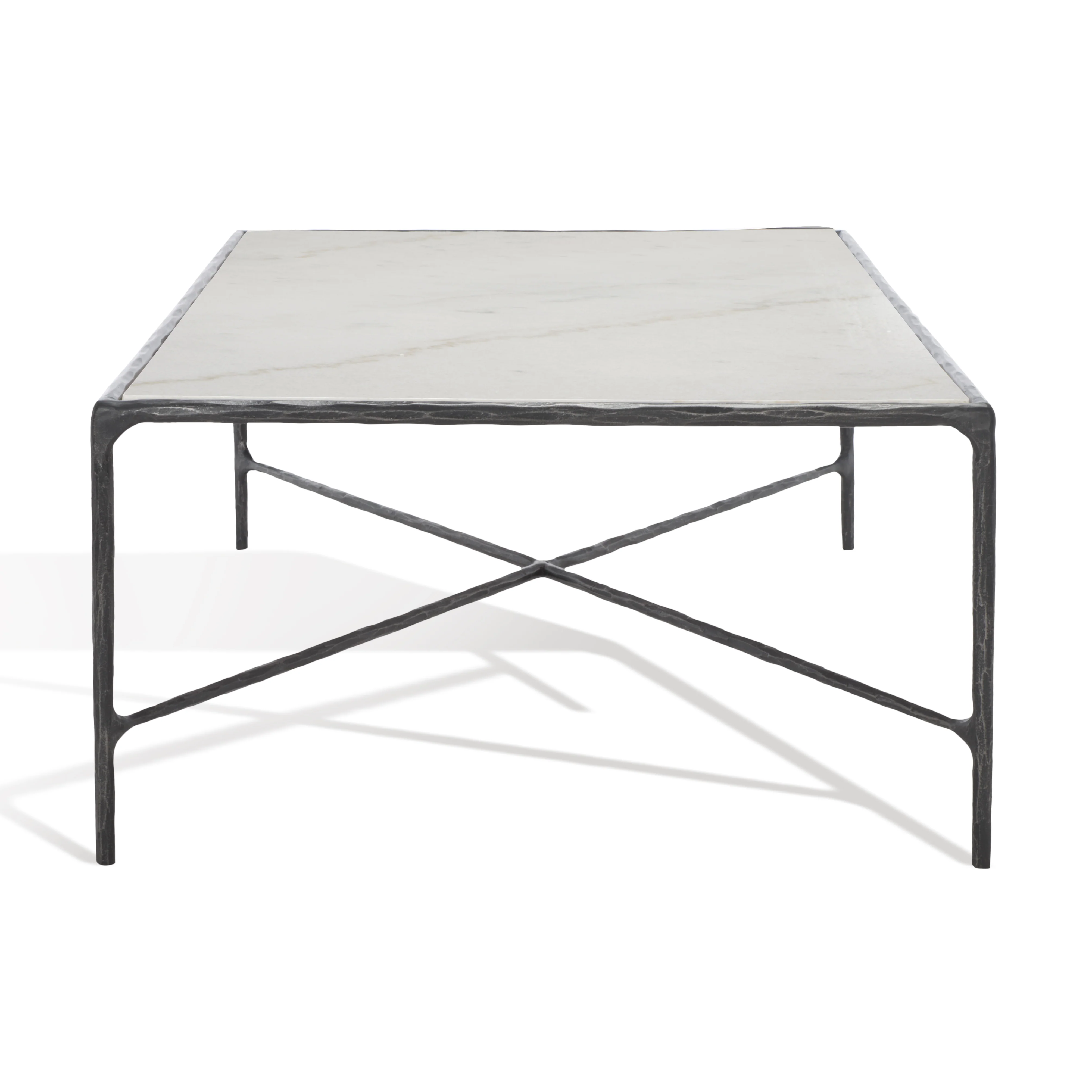Jessa Rectangle Metal Coffee Table - Image 34