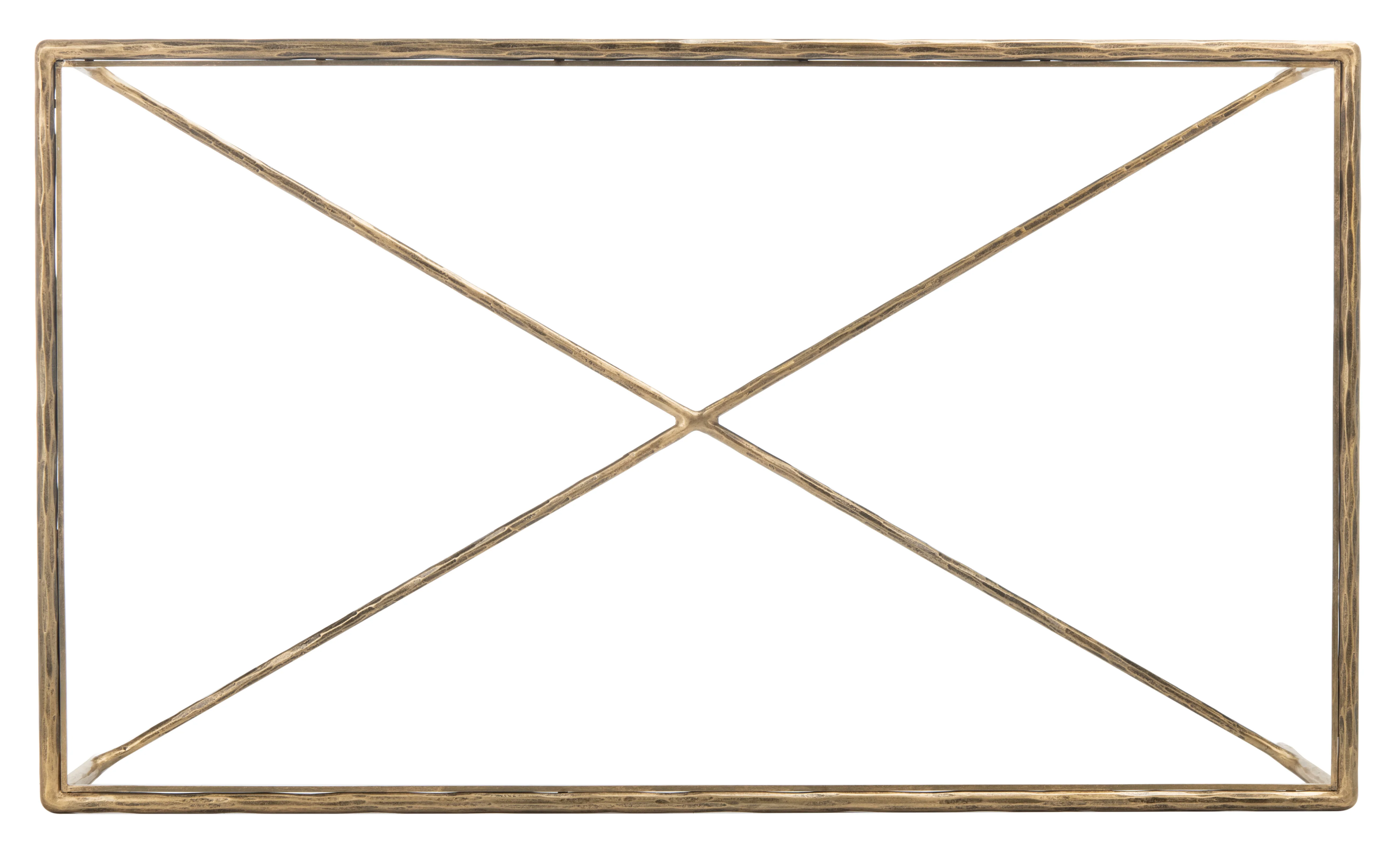 Jessa Rectangle Metal Coffee Table - Image 8