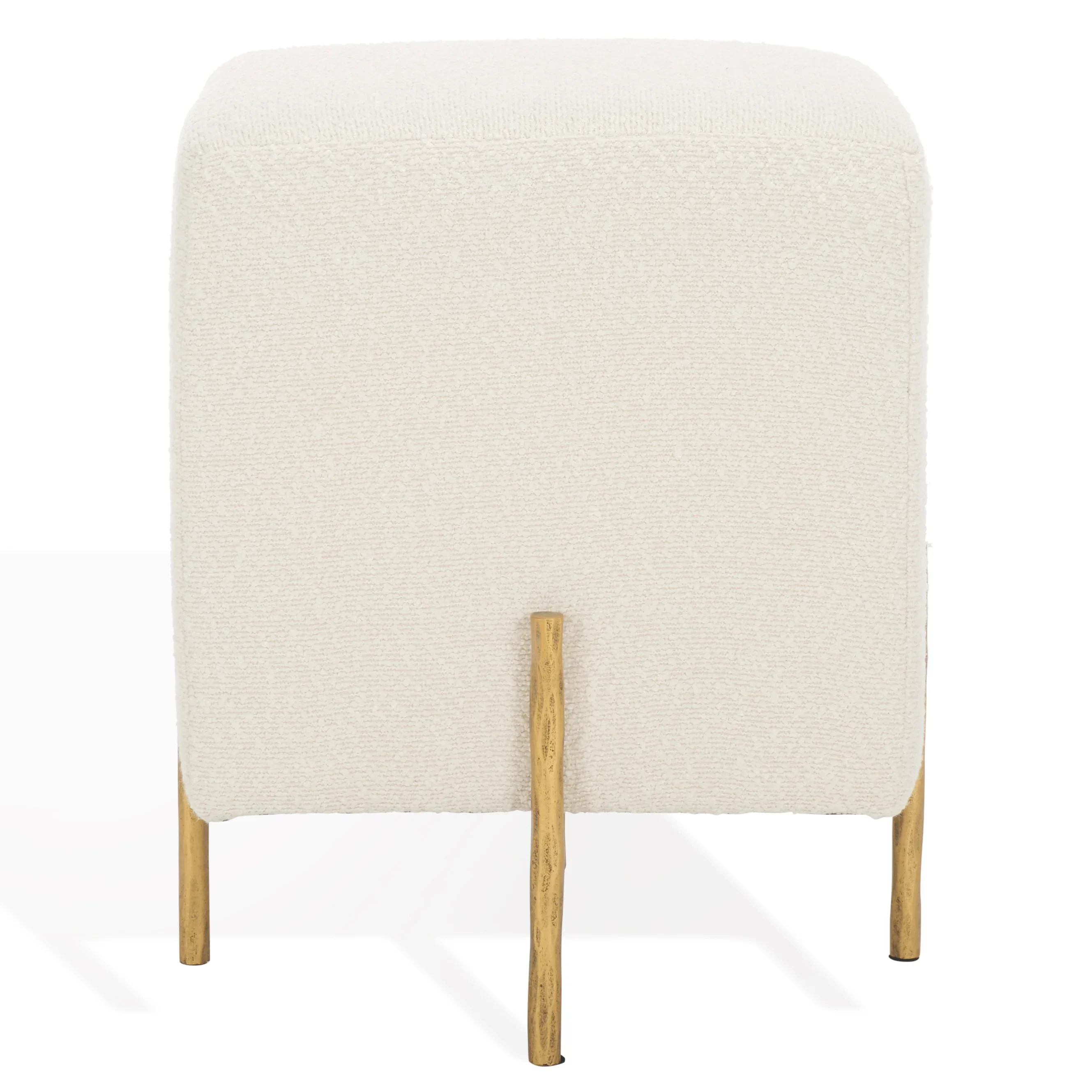 Jessa Square Boucle Ottoman