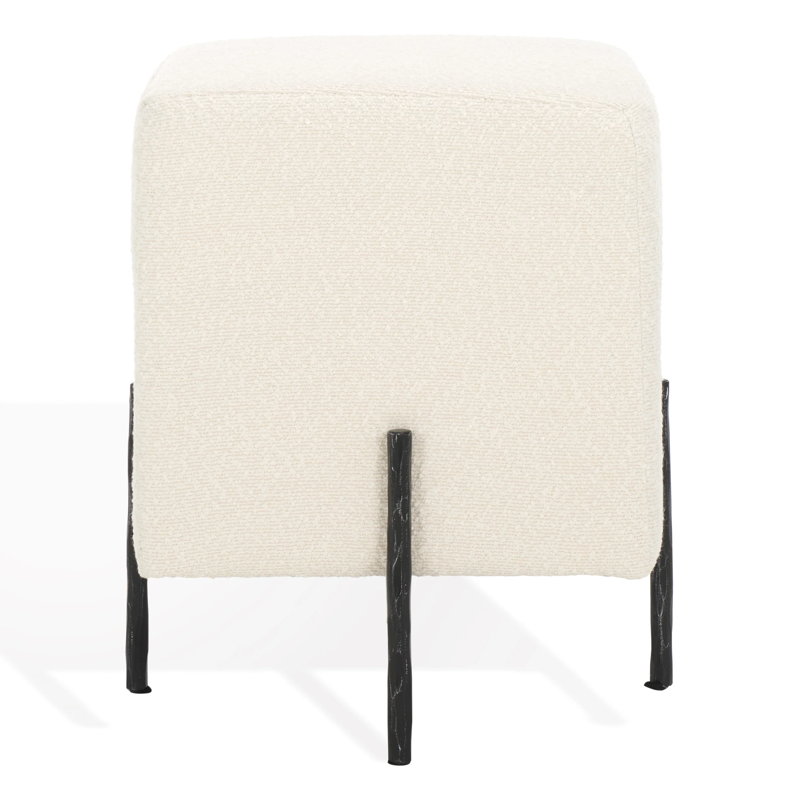 Jessa Square Boucle Ottoman - Image 10