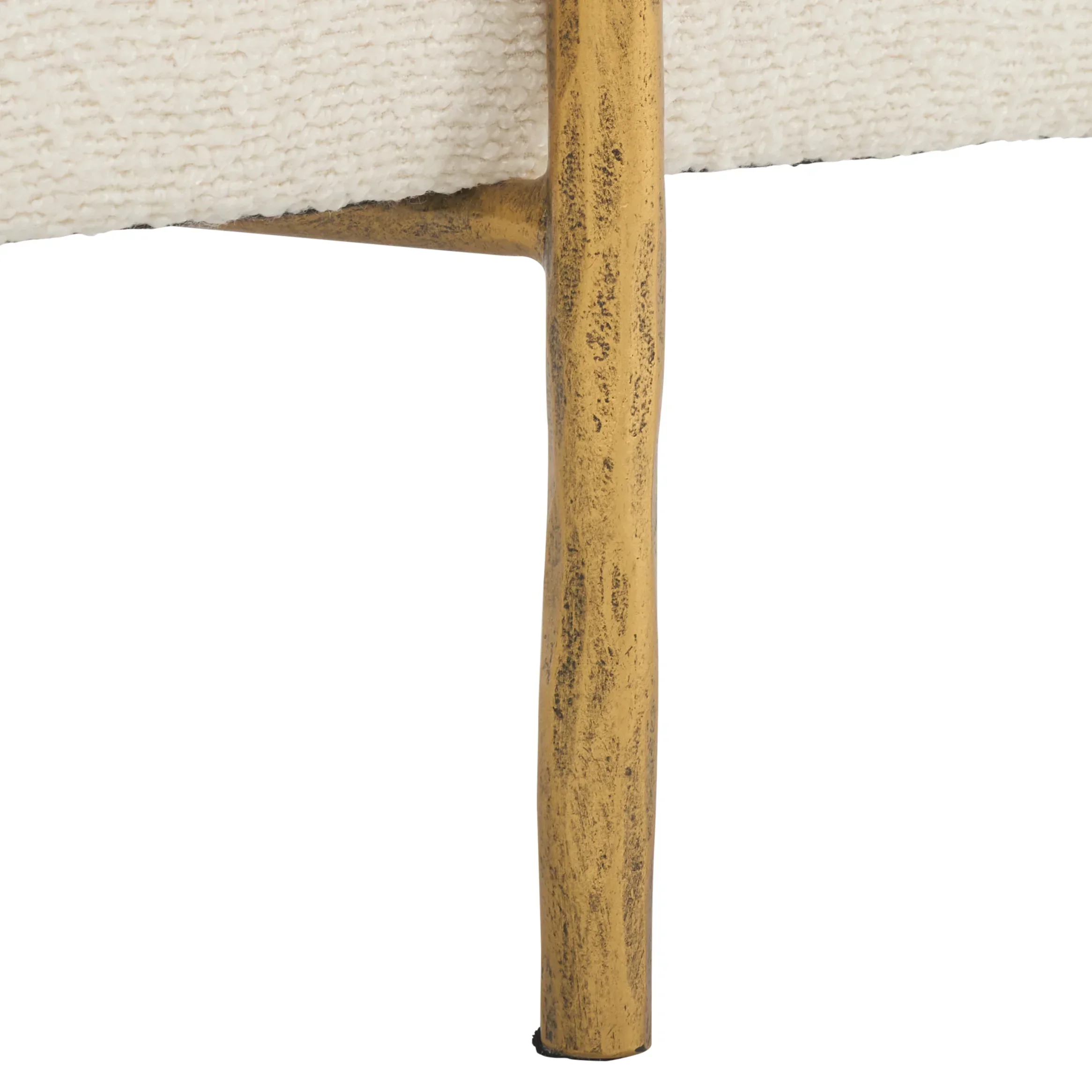 Jessa Square Boucle Ottoman - Image 8