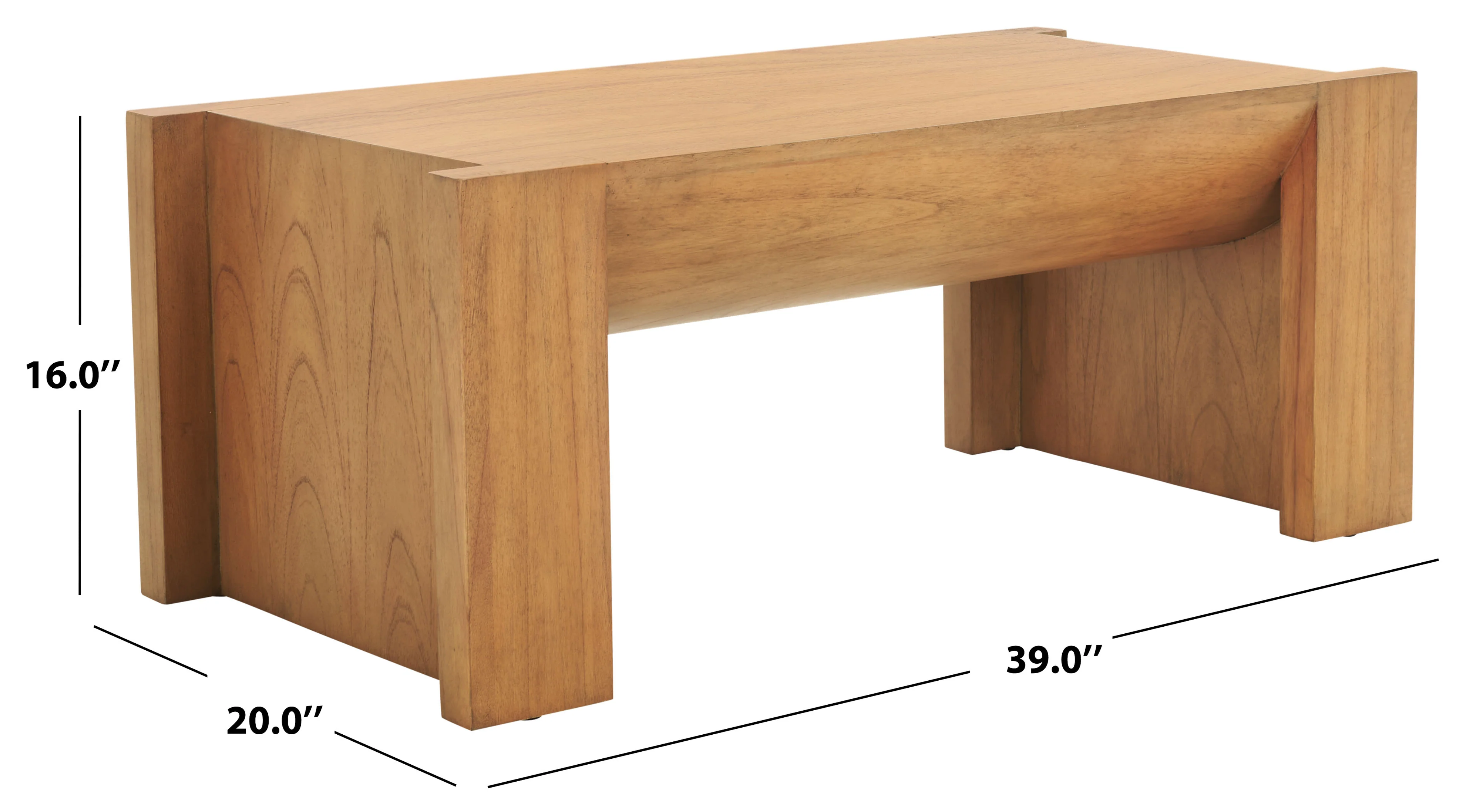 Jessandria Wood Coffee Table - Image 6