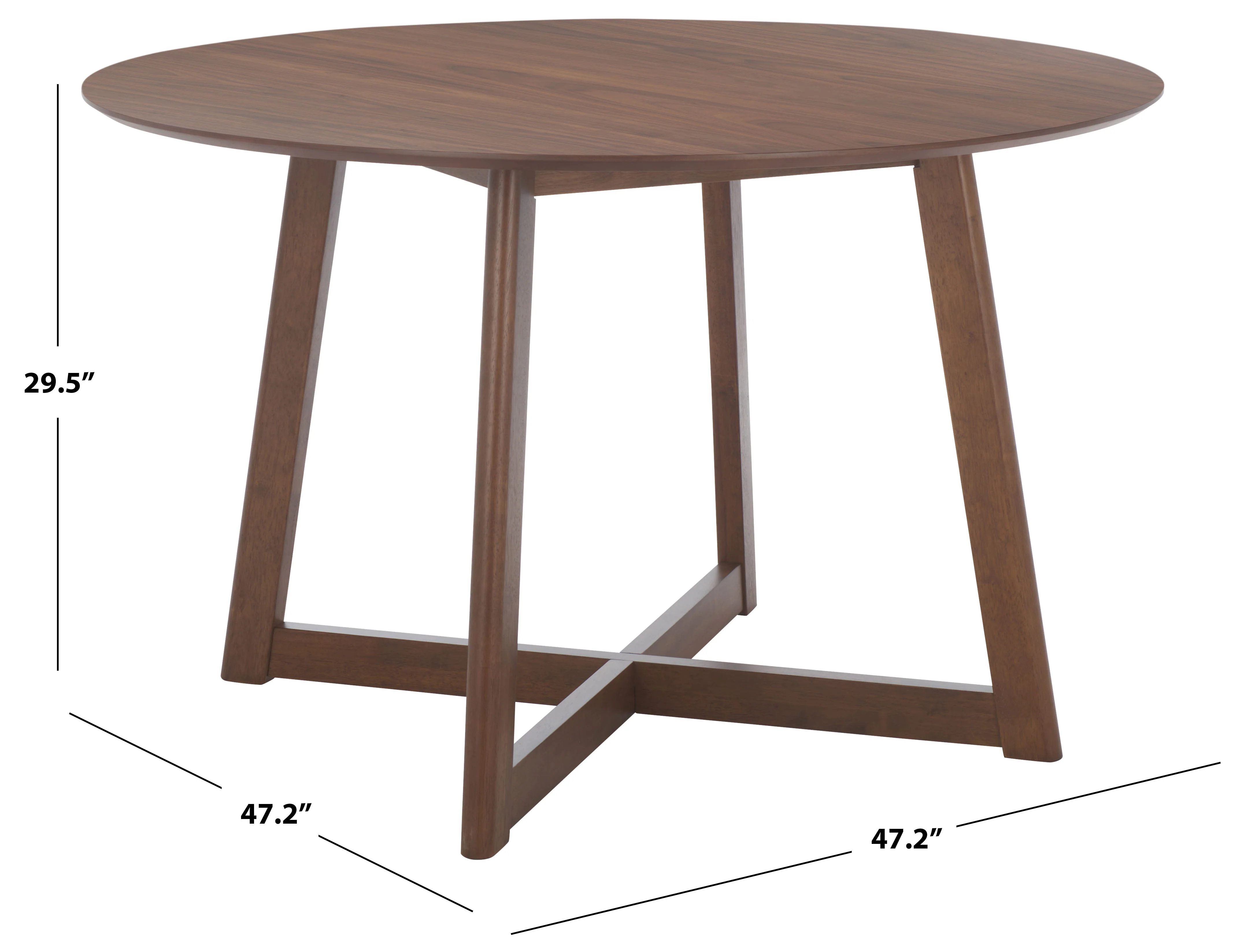 Jessbrina Round Wood Dining Table - Image 5