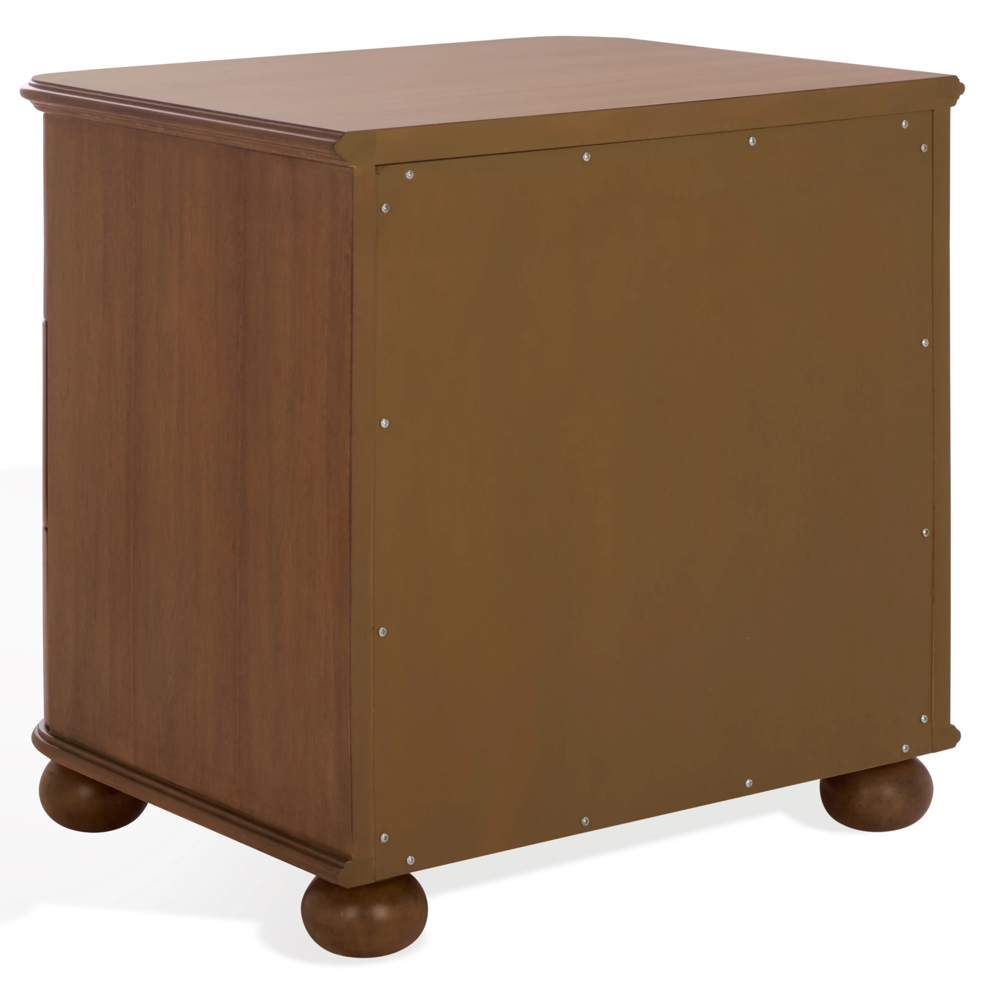 Jessy Wood Bun Foot Nightstand - Image 8