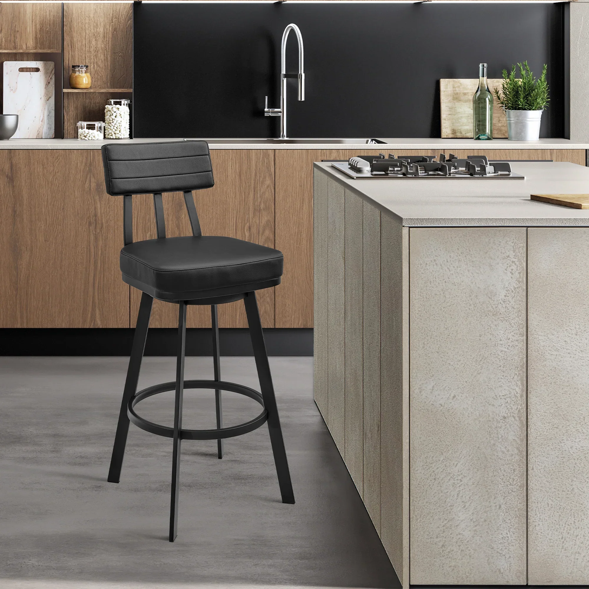 Jinab Barstool - Set of 2 - Image 2