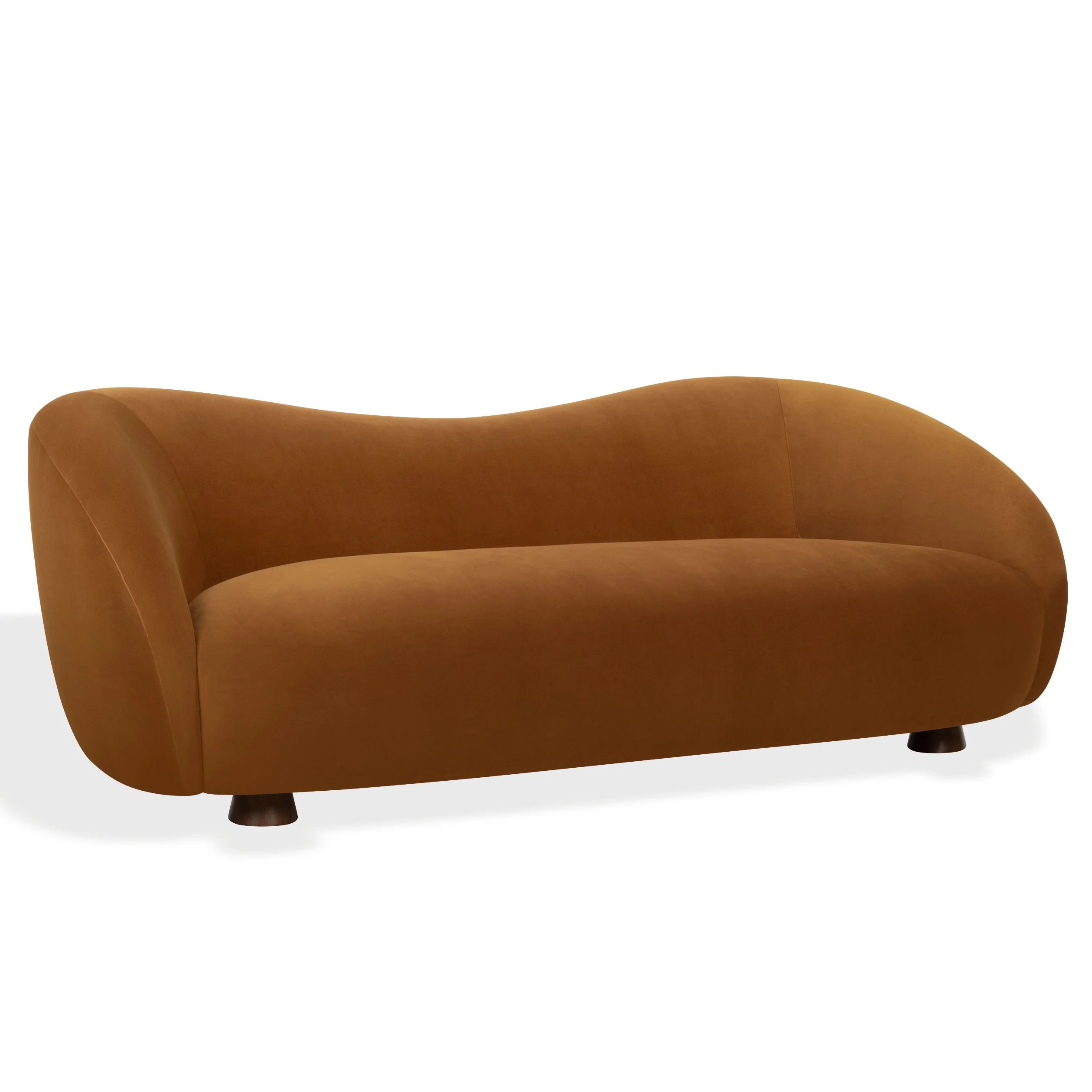 Jocelyne Velvet Sofa - Image 4