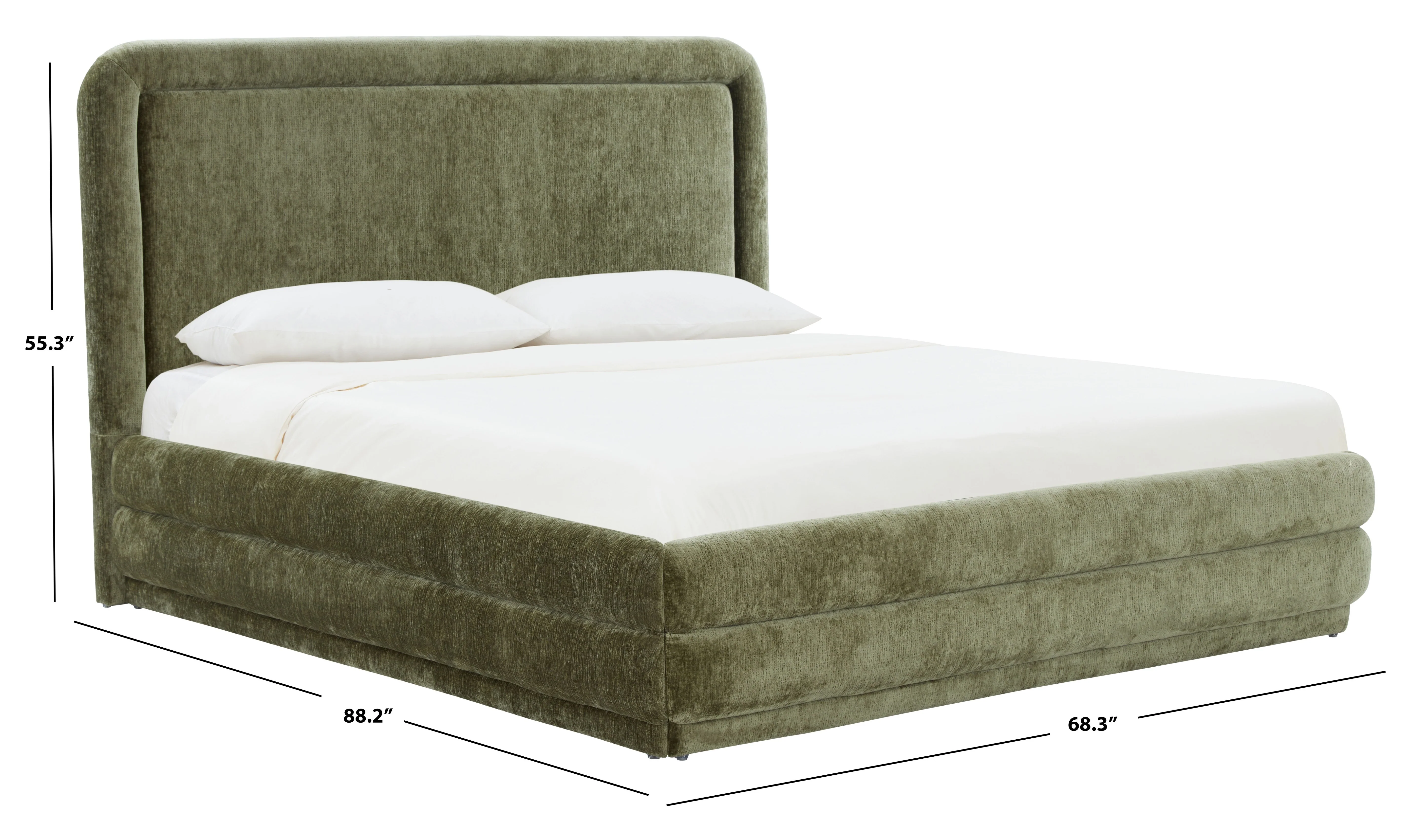 Jollie Chenille Bed - Image 5