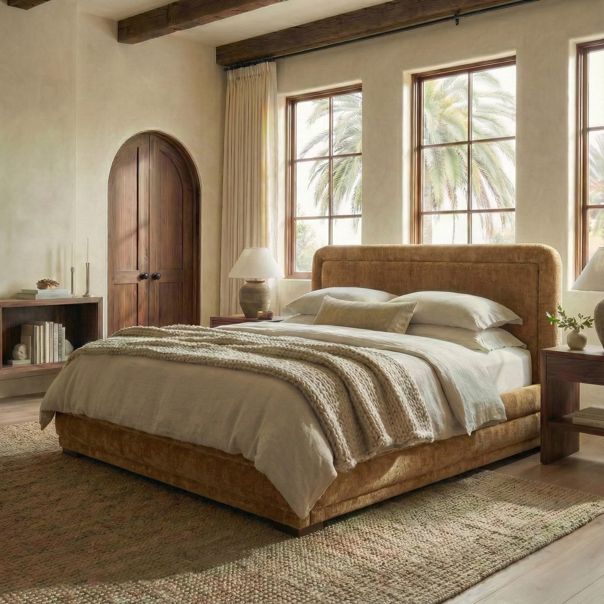 Jollie Chenille Bed - Image 7