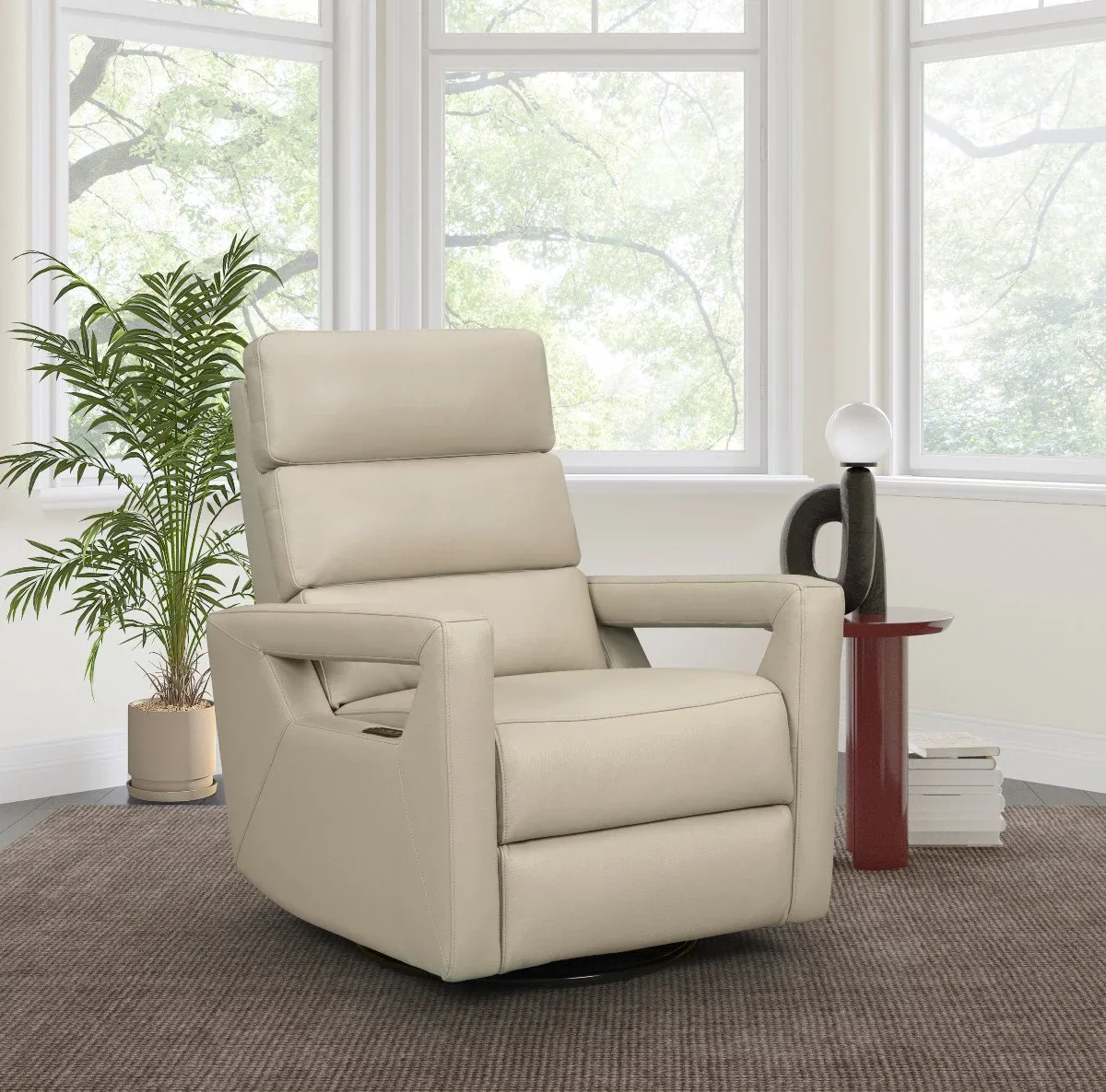 Jordan Power Swivel Glider Recliner - Image 2