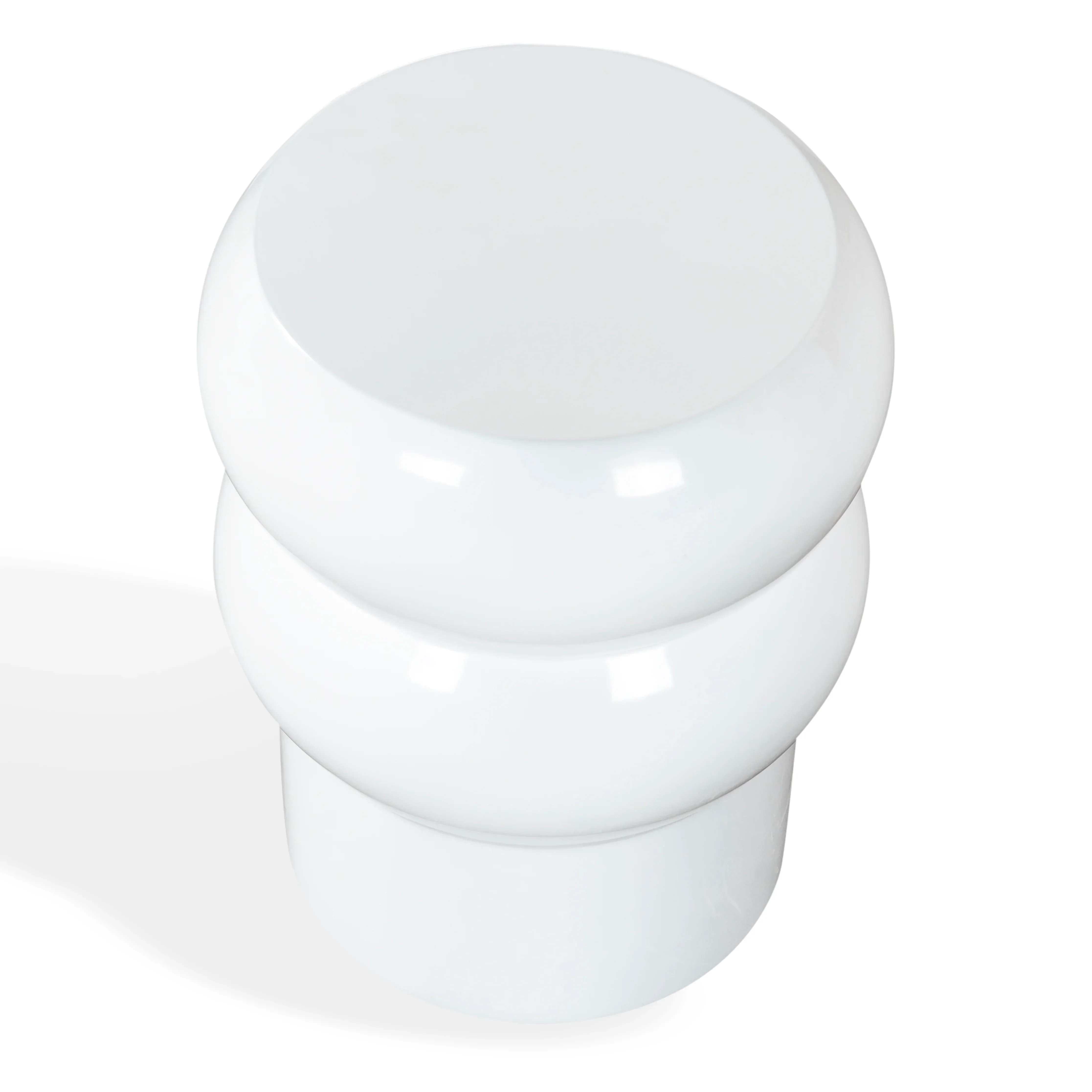 Joyrosa Concrete High Gloss Finish Accent Table - Image 15