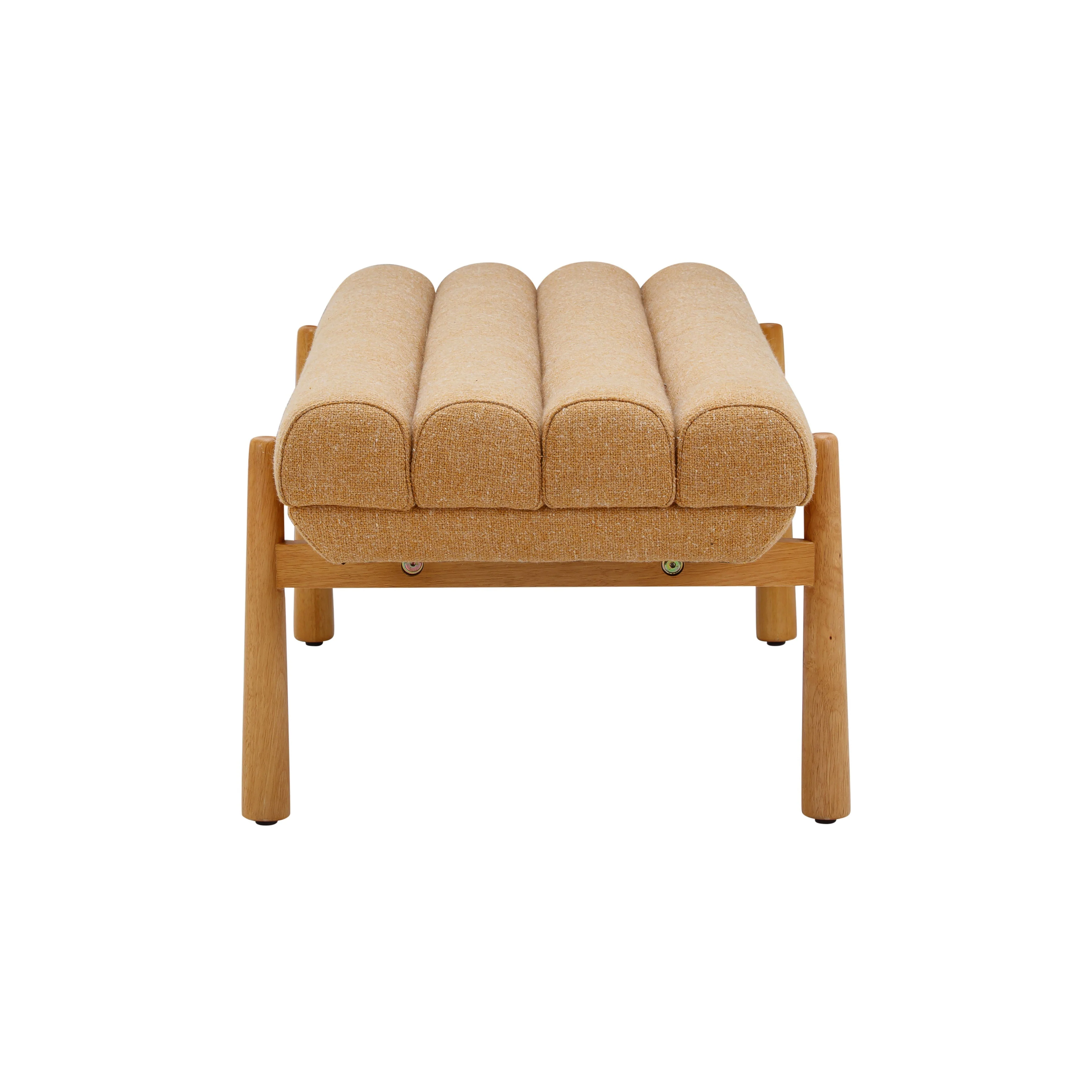 Julianna Sunflower Yellow Heavy Linen Bench - Image 5