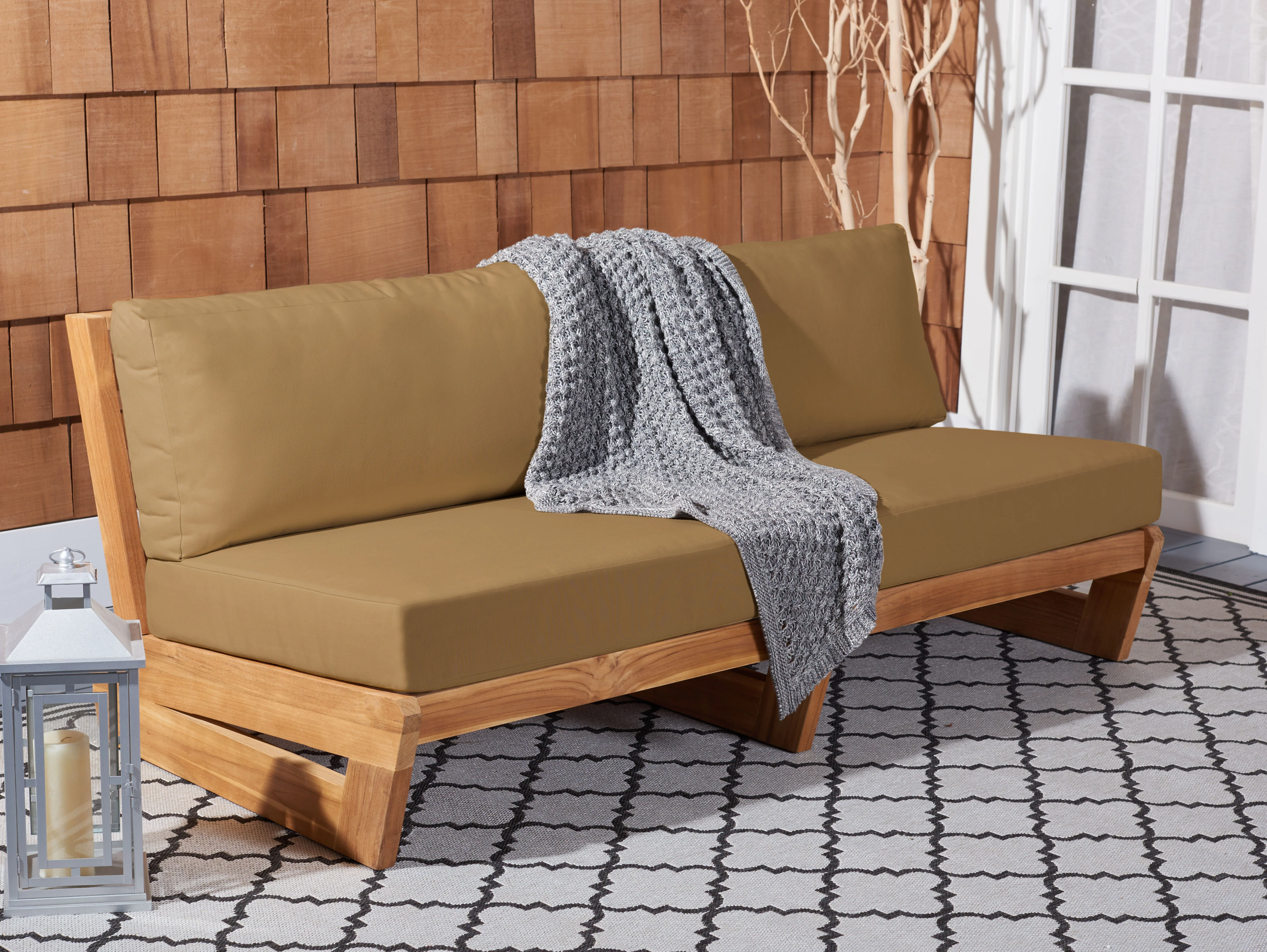 Julianne Brazilian Teak Patio Sofa - Image 8