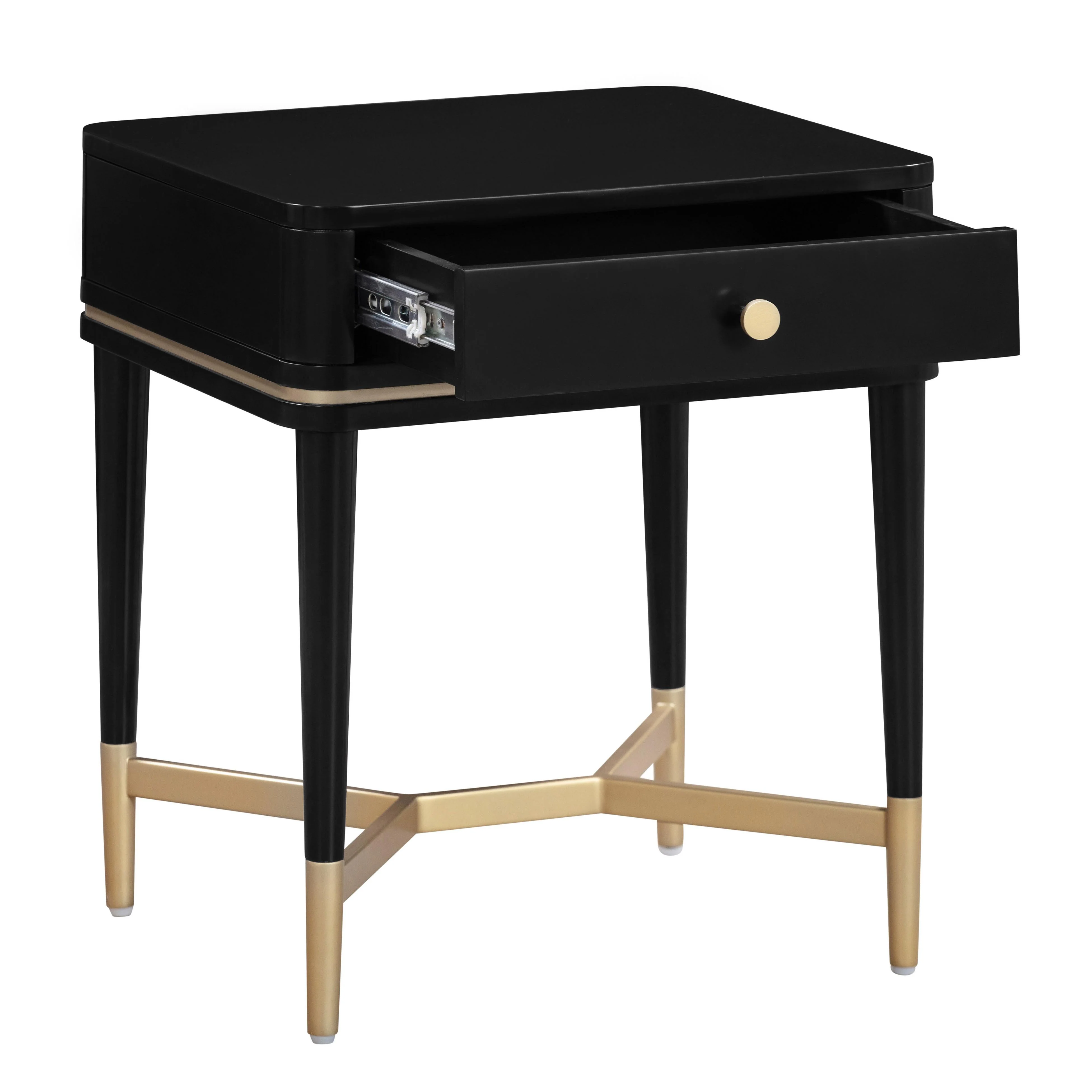 Julieta Black Nightstand - Image 7